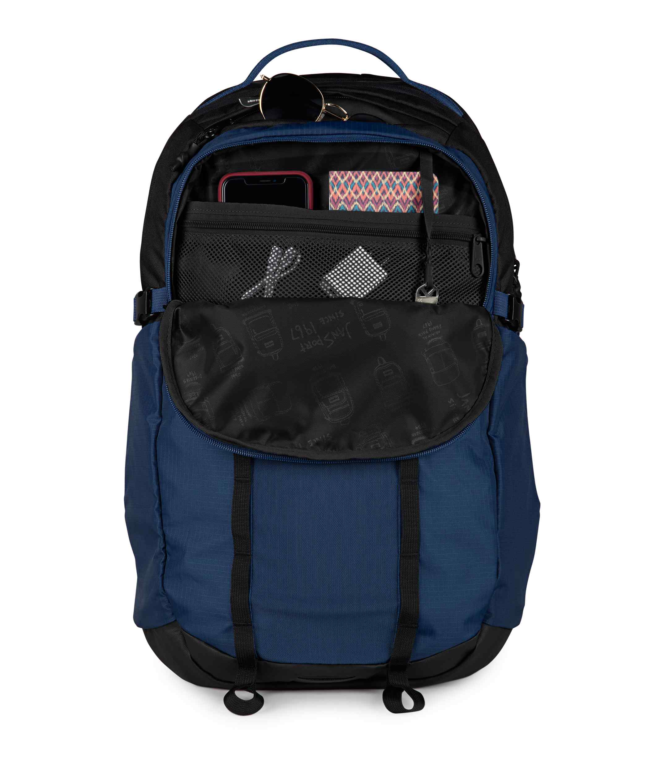 jansport-all-around-pack-medium-rucksack-navy-34l image 7