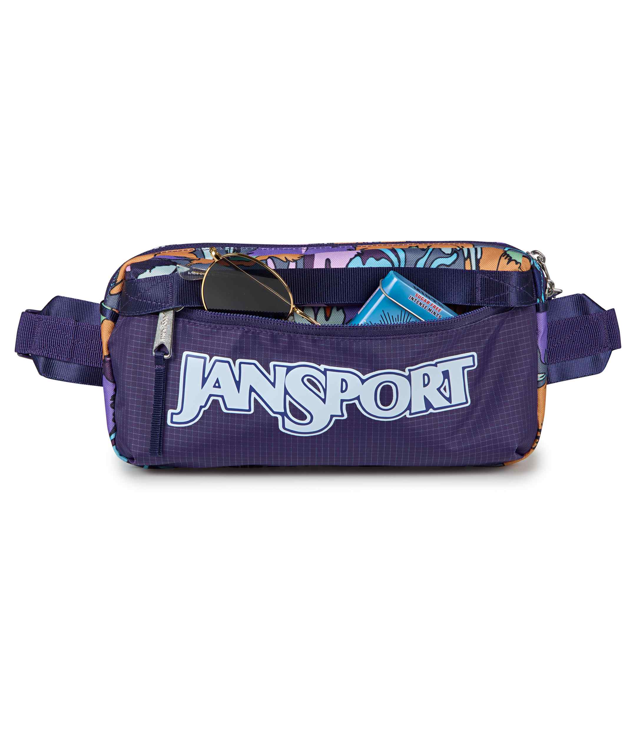 jansport-washington-waistpack-bauchtasche-melted-blooms-yellow image 5