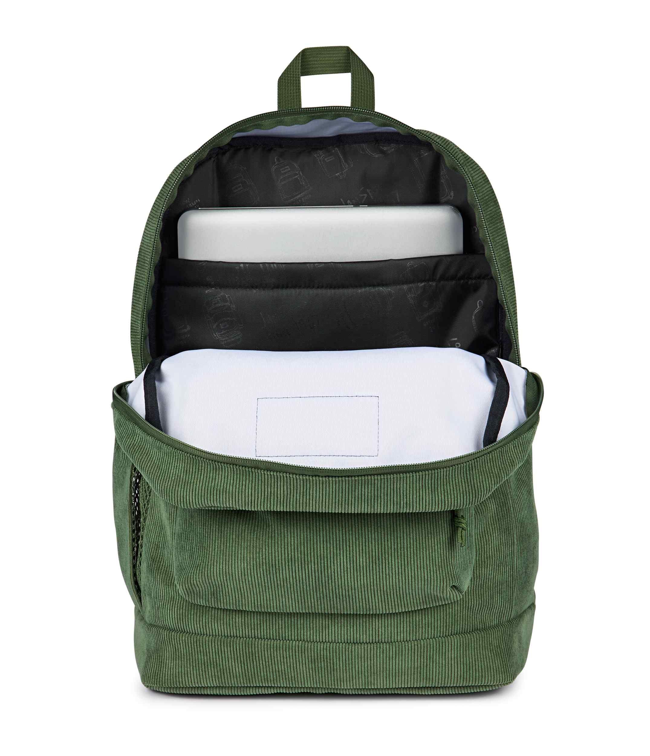 jansport-cross-town-plus-remix-rucksack-cargo-green image 7