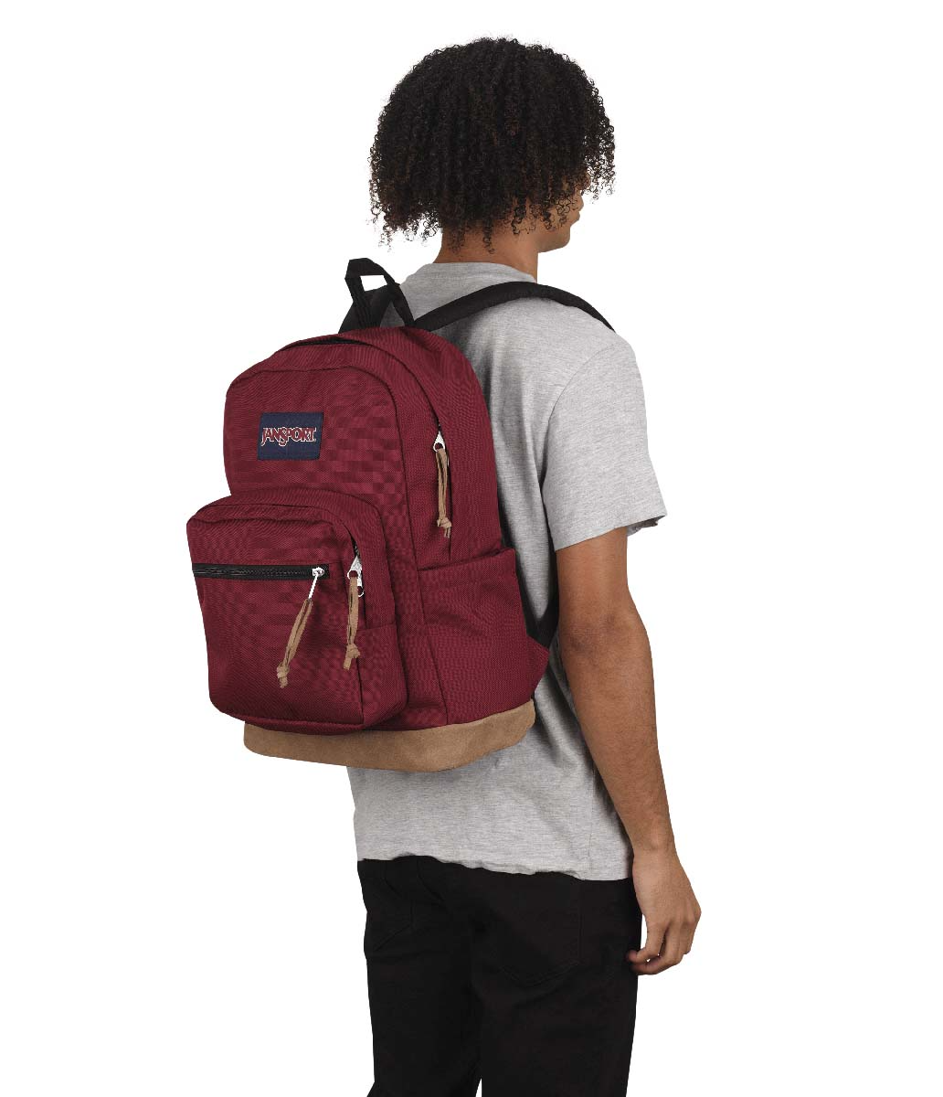 jansport-right-pack-rucksack-russet-rot-mit-laptopfach image 8