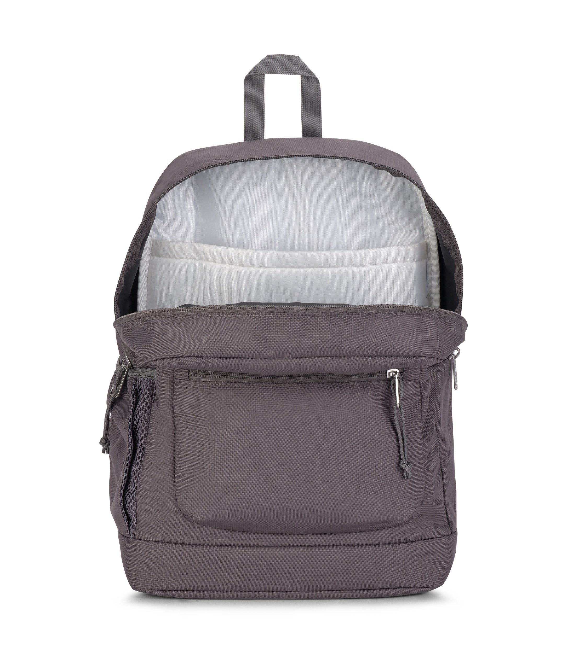 jansport-cross-town-plus-rucksack-graphite-grey-laptopfach image 3