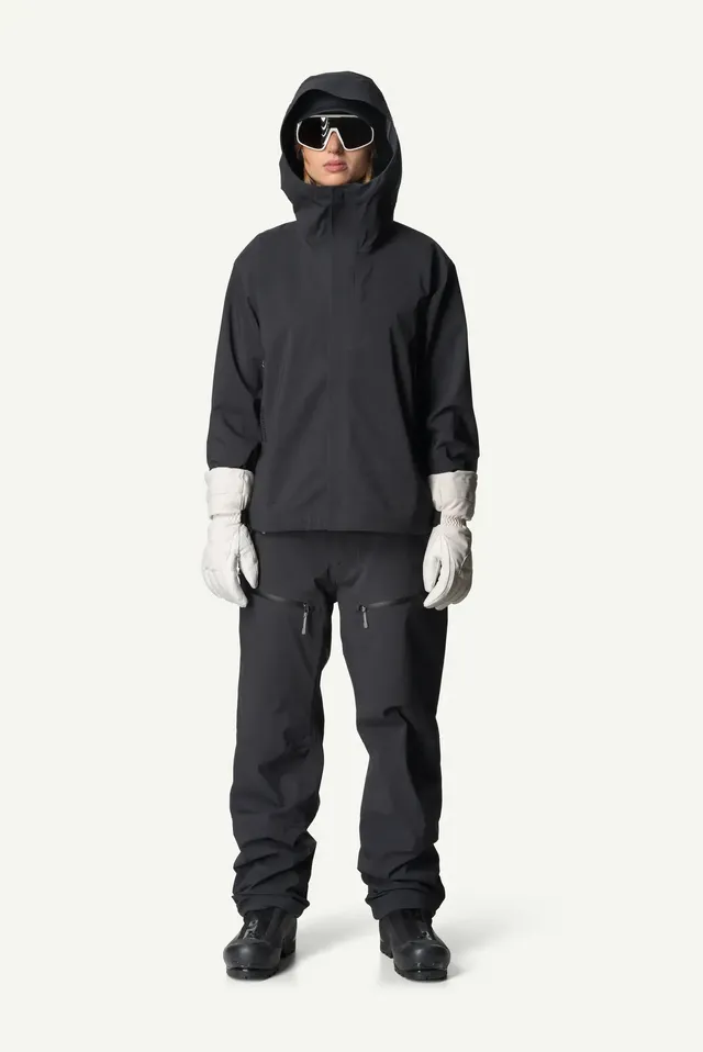 houdini-five-to-nine-w-s-pants-shellhose-damen-true-black image 1