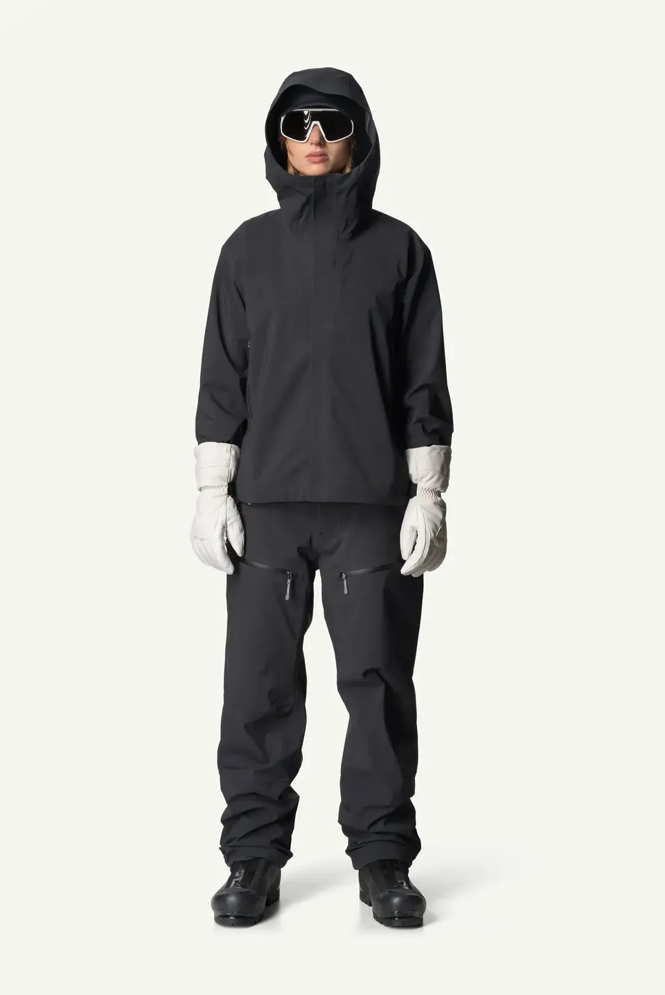 houdini-five-to-nine-w-s-pants-shellhose-damen-true-black image 1