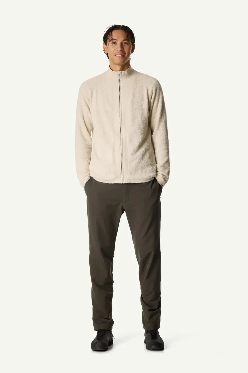 houdini-lykan-full-zip-fleecejacke-herren-foggy-mountain image 1
