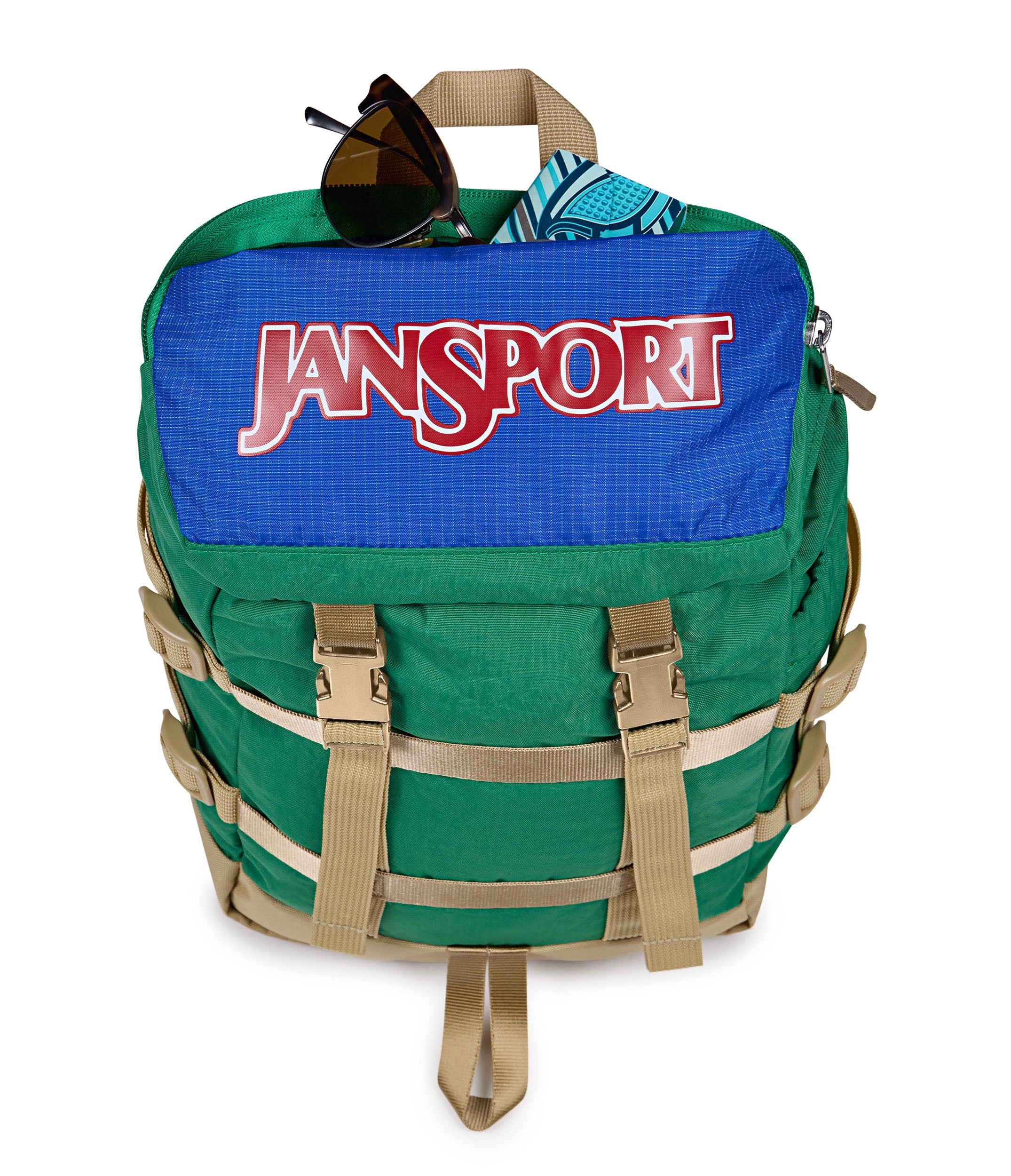 jansport-mini-skip-pack-mini-rucksack-jelly-kelly-mit-flaschenfach image 5