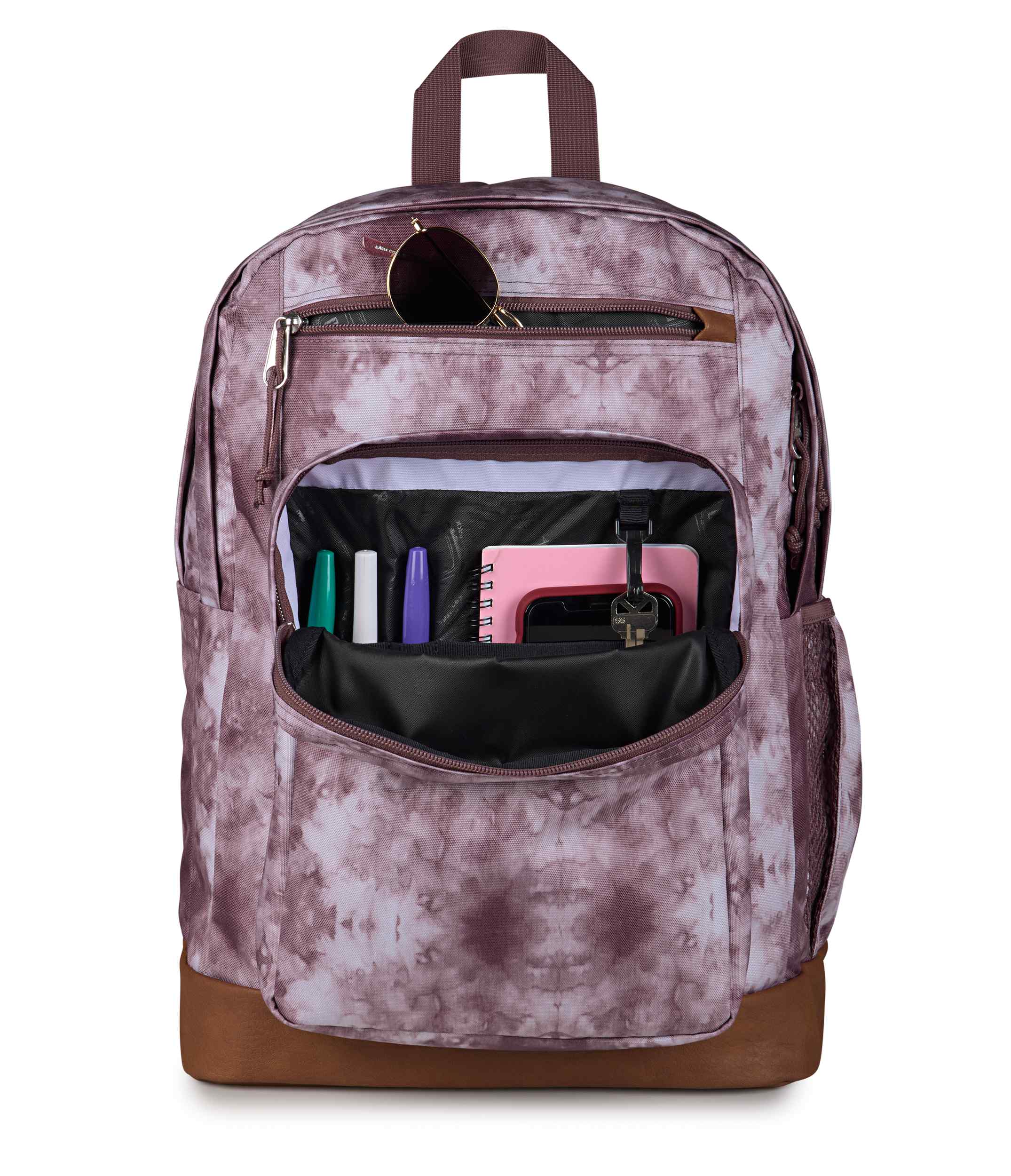 jansport-cool-student-rucksack-ice-dye-mahogany-haze-laptop image 7