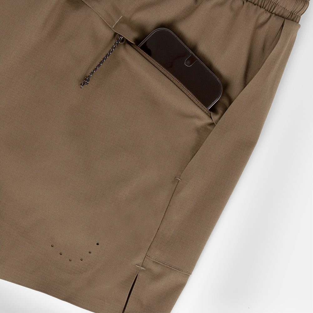 ciele-atshort-5-laufshorts-cub-braun-schnelltrocknend image 7
