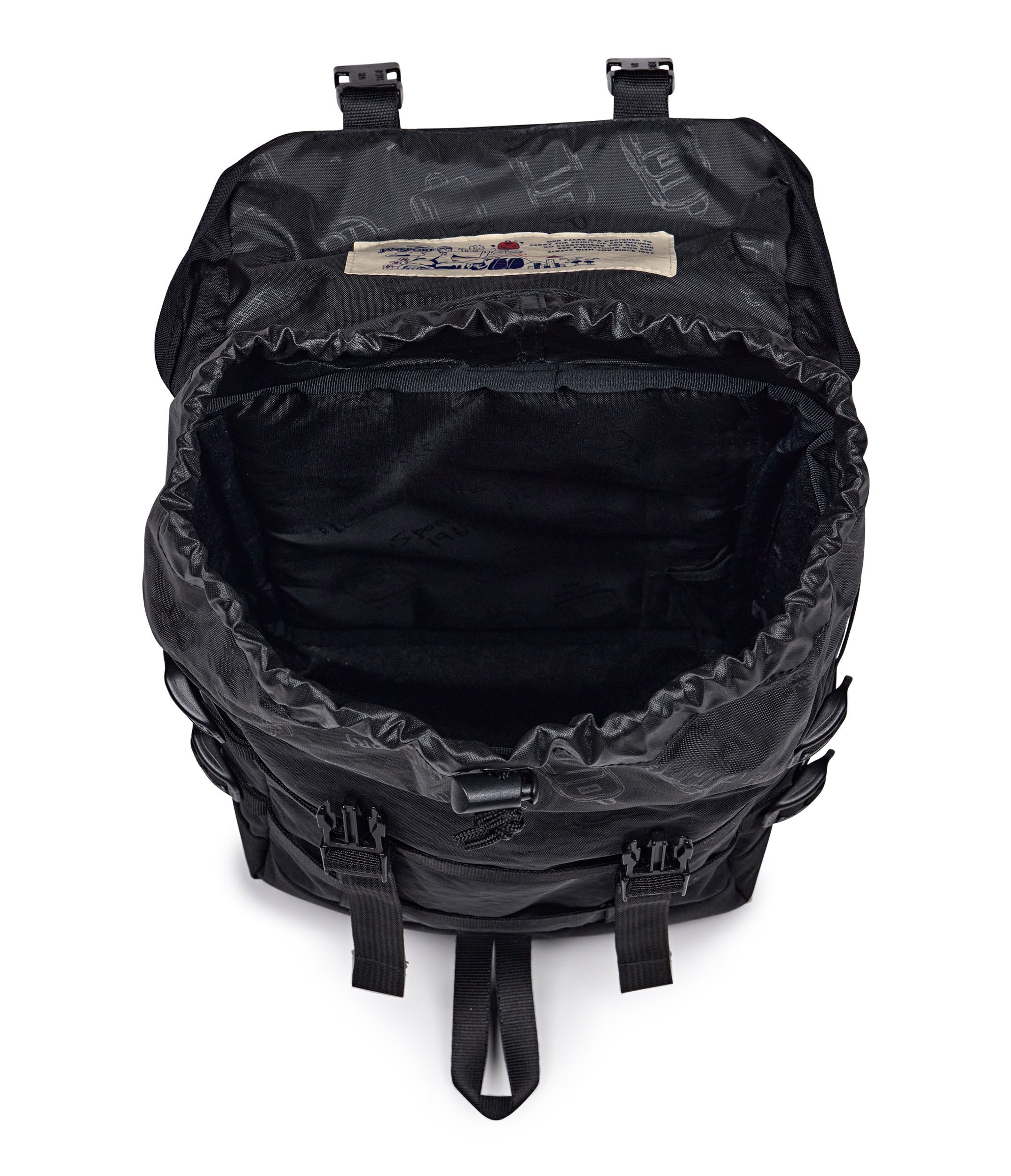 jansport-mini-skip-pack-mini-rucksack-schwarz-retro image 2
