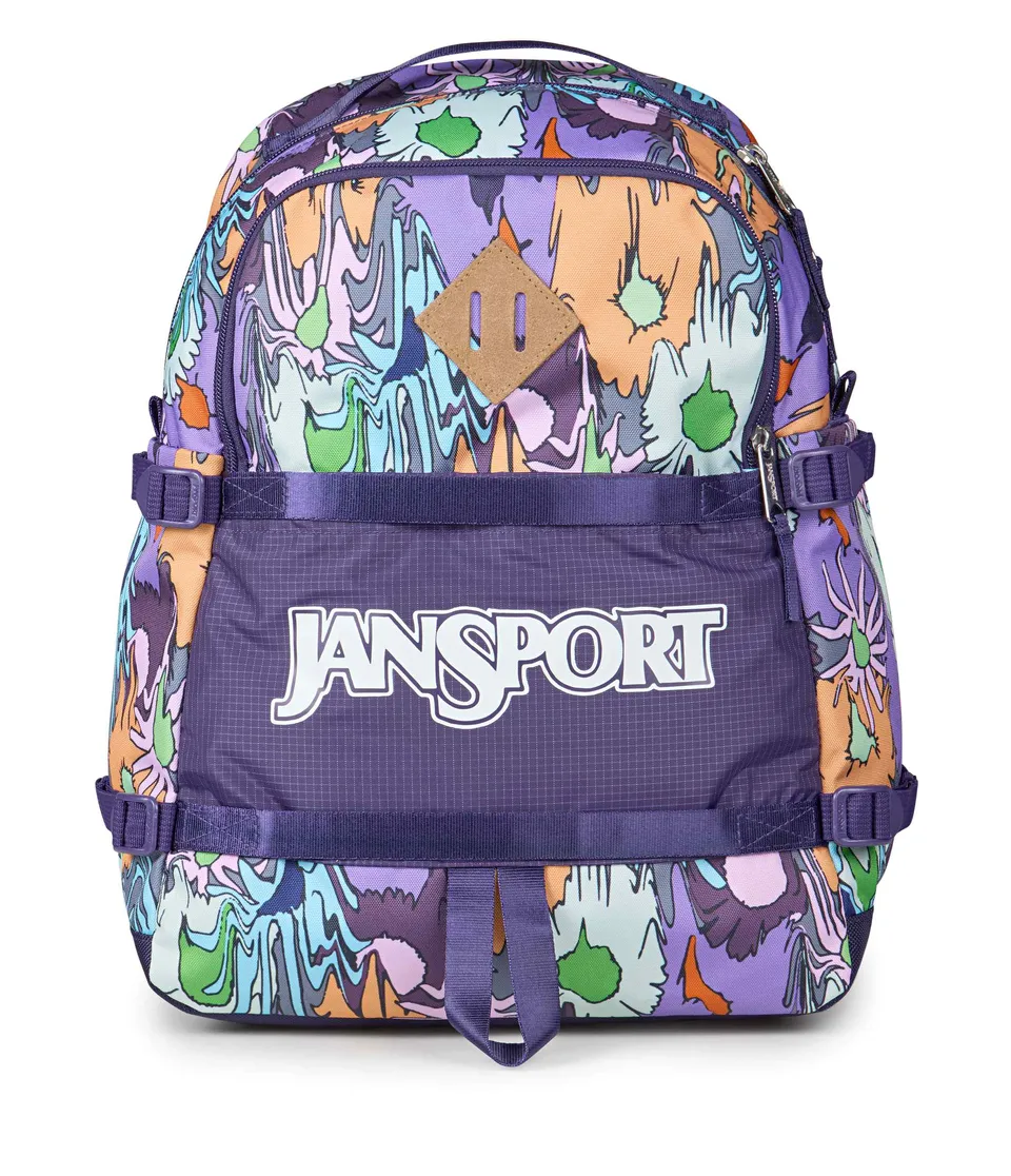 jansport-small-seattle-pack-rucksack-melted-blooms-yellow image 1