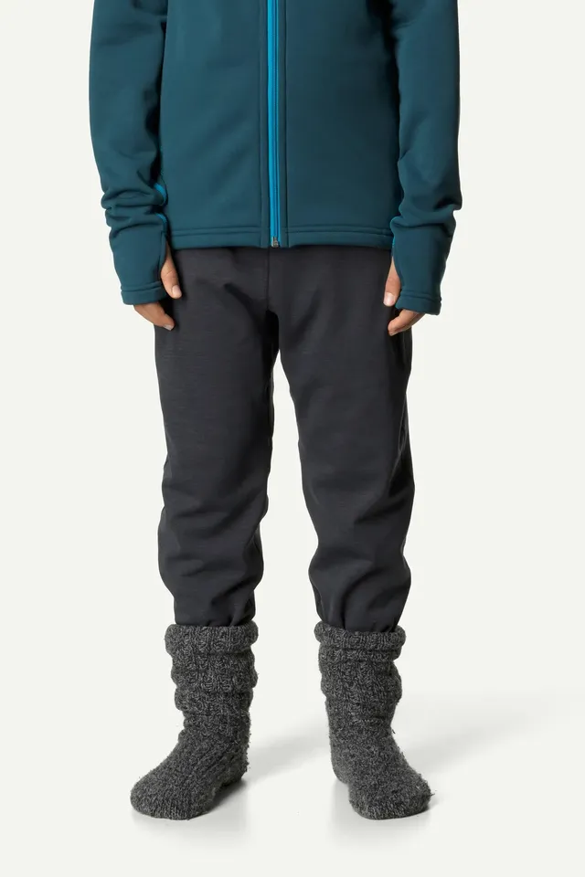 houdini-outright-jr-s-outright-pants-kinder-fleecehose-rock-black image 1