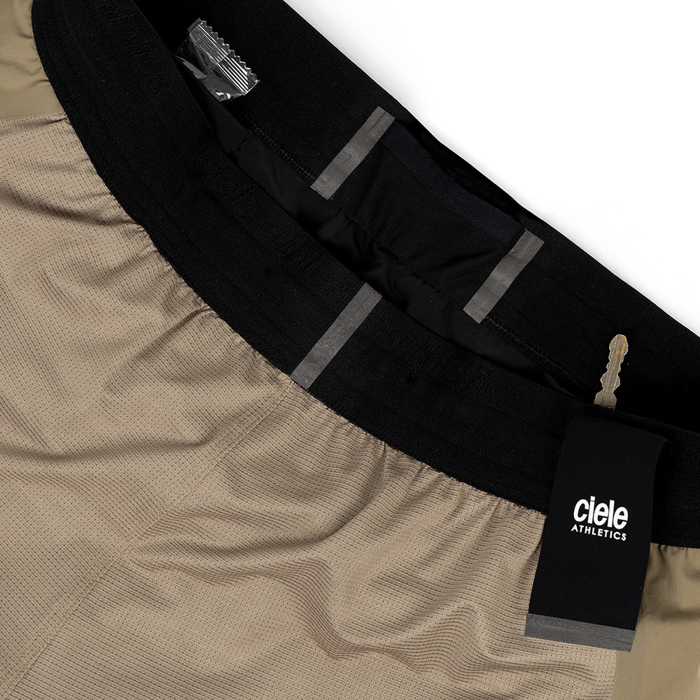 ciele-icnshort-damen-laufshorts-canvas-3-zoll-beige image 7