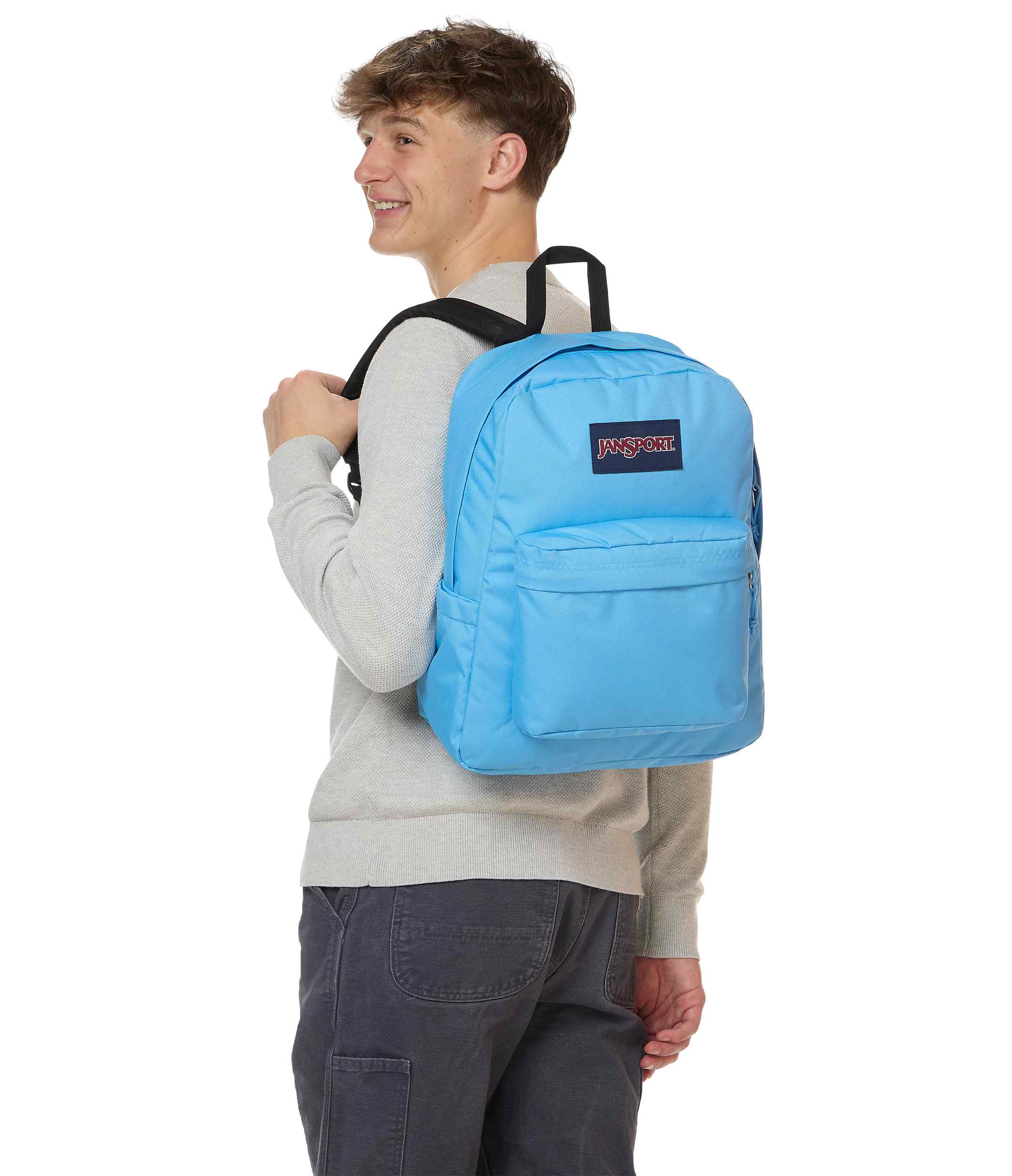 jansport-superbreak-plus-rucksack-electric-azul-mit-laptopfach image 8
