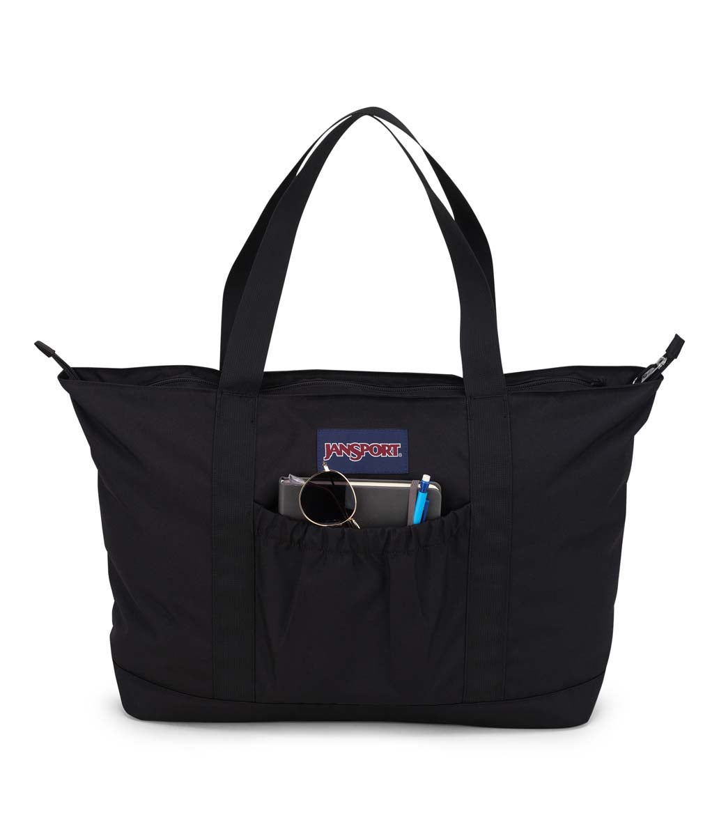 jansport-daily-tote-shopper-schwarz-mit-reissverschluss image 4