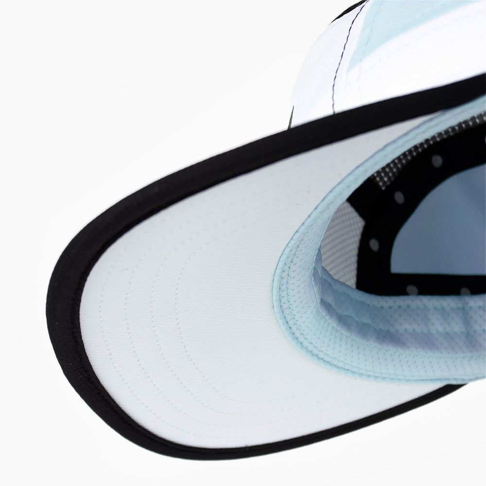 ciele-gocap-field-iconic-bar-laufcap-white-black image 6