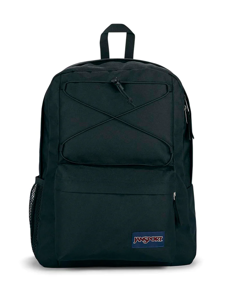 jansport-flex-pack-rucksack-schwarz-mit-flaschenfach image 1