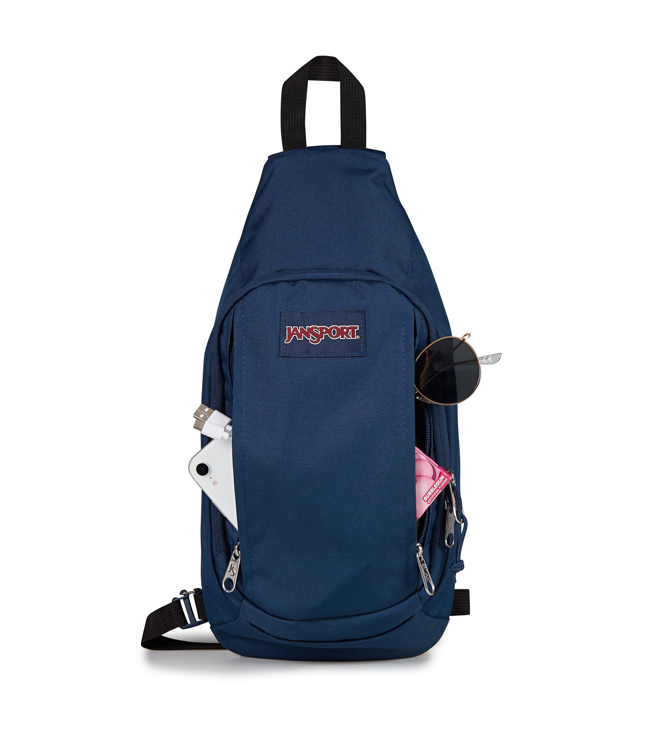 jansport-move-sling-umh-ngetasche-navy-mit-schl-sselhaken image 4
