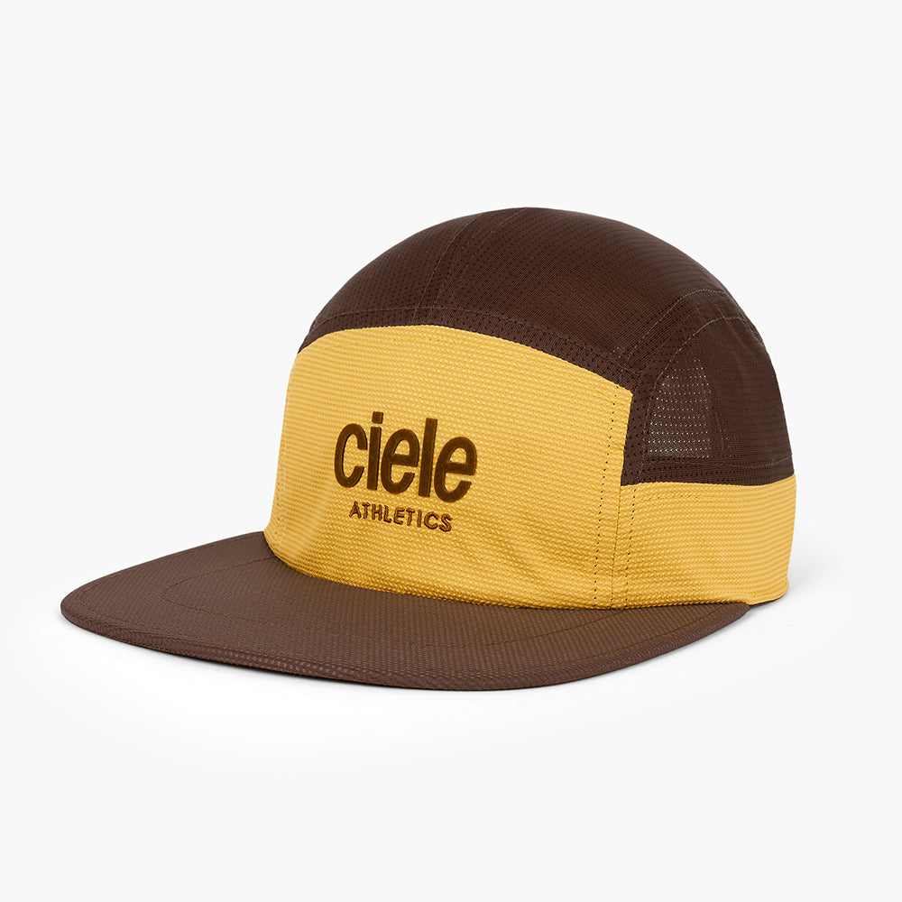 ciele-gocap-longbrim-laufcap-eq-athletics-gold-oak image 1