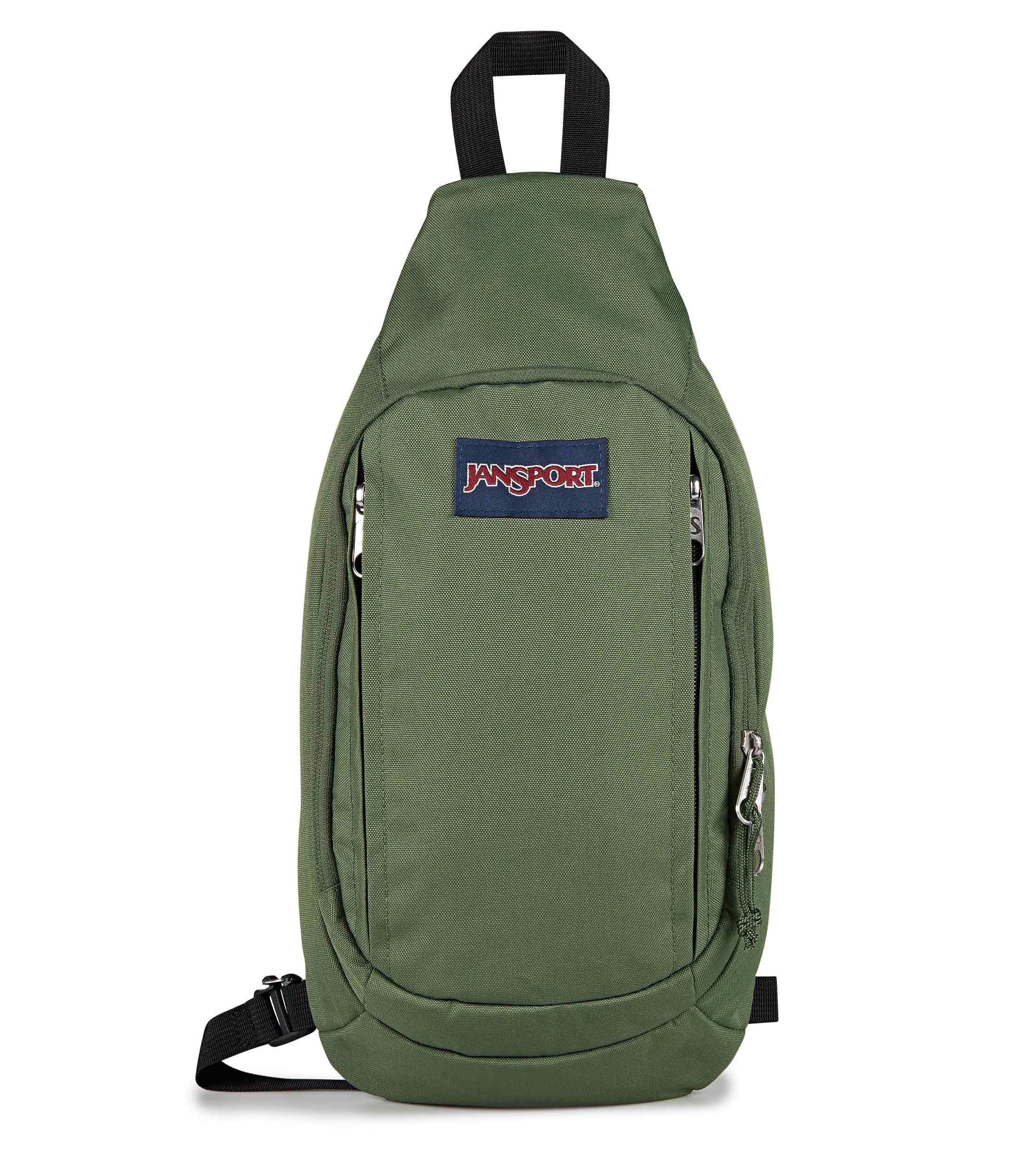 jansport-move-sling-umh-ngetasche-cargo-green-mit-schl-sselhaken image 1