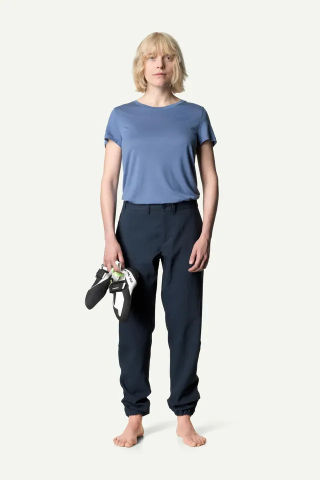 houdini-go-damen-outdoorhose-aerial-pants-blue-illusion-leicht image 1
