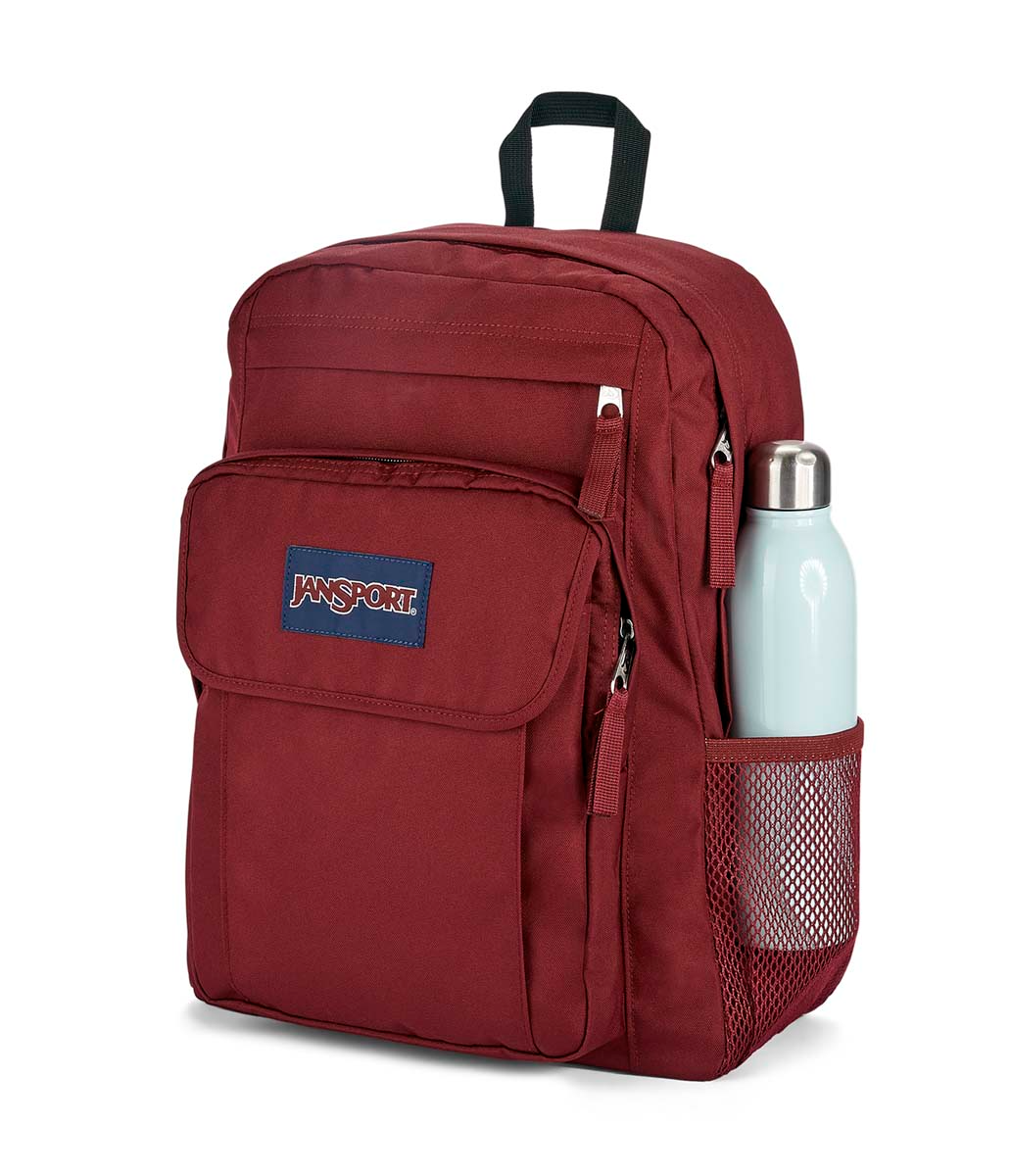 jansport-union-pack-rucksack-russet-rot-organizer image 2