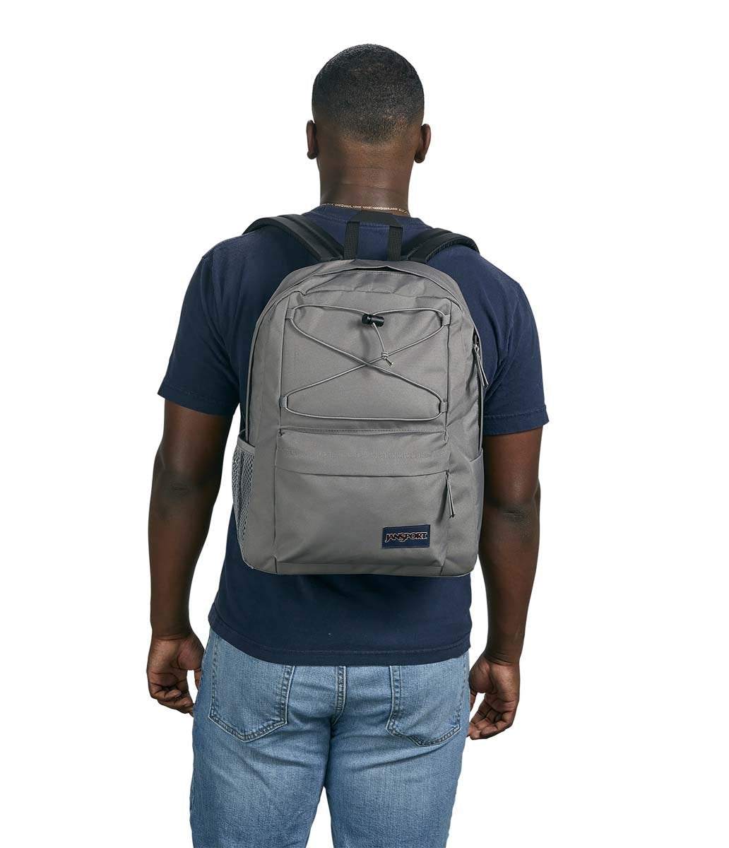 jansport-flex-pack-rucksack-graphite-grey-mit-organizer image 2