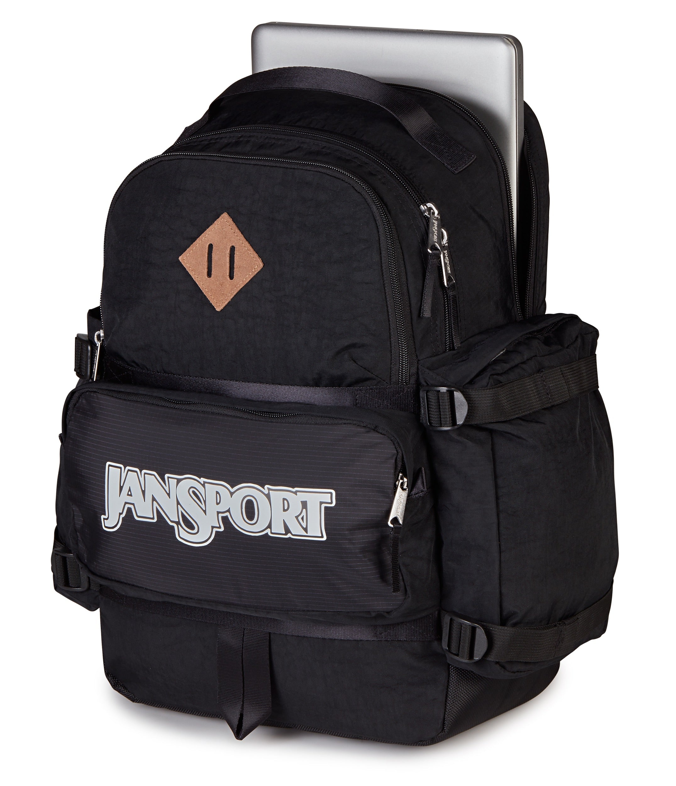 jansport-seattle-pack-rucksack-schwarz-retro-laptopfach image 4
