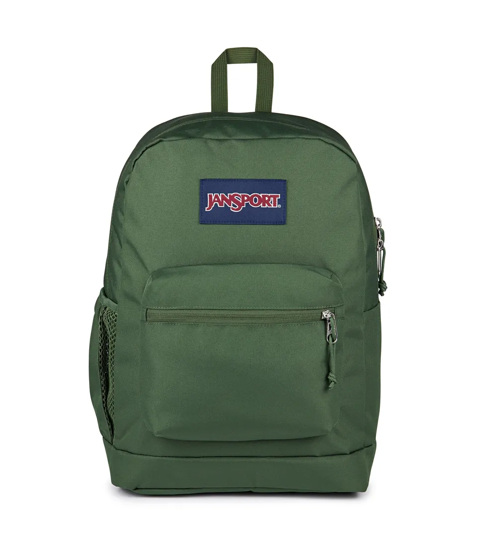 jansport-cross-town-plus-rucksack-laptopfach-cargo-green image 1