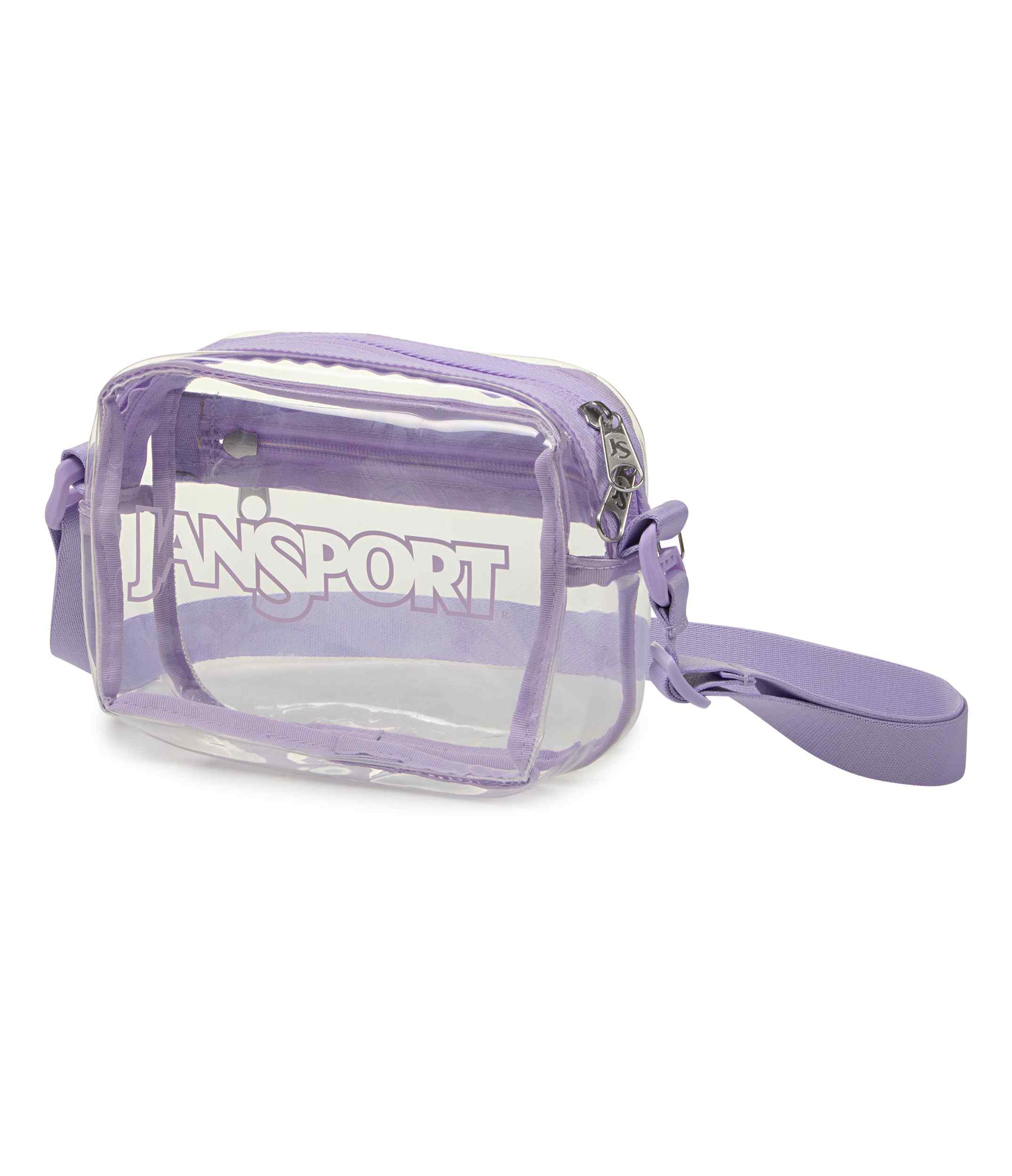 jansport-clear-crossbody-umh-ngetasche-pastel-lilac image 2