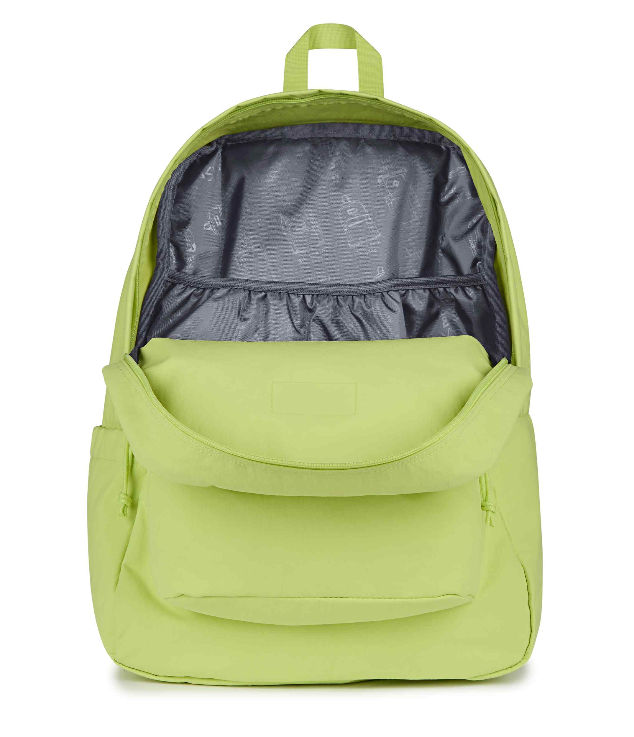 jansport-superbreak-plus-fx-rucksack-lime-citron-laptopfach image 4