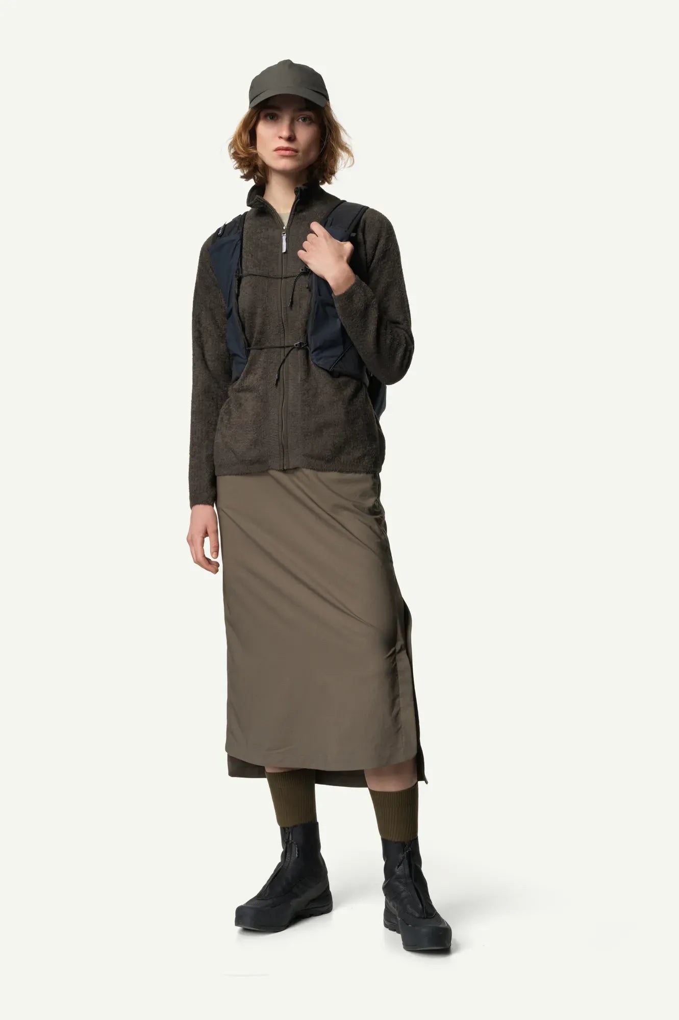 houdini-lykan-full-zip-damen-fleecejacke-foggy-mountain-leicht image 5