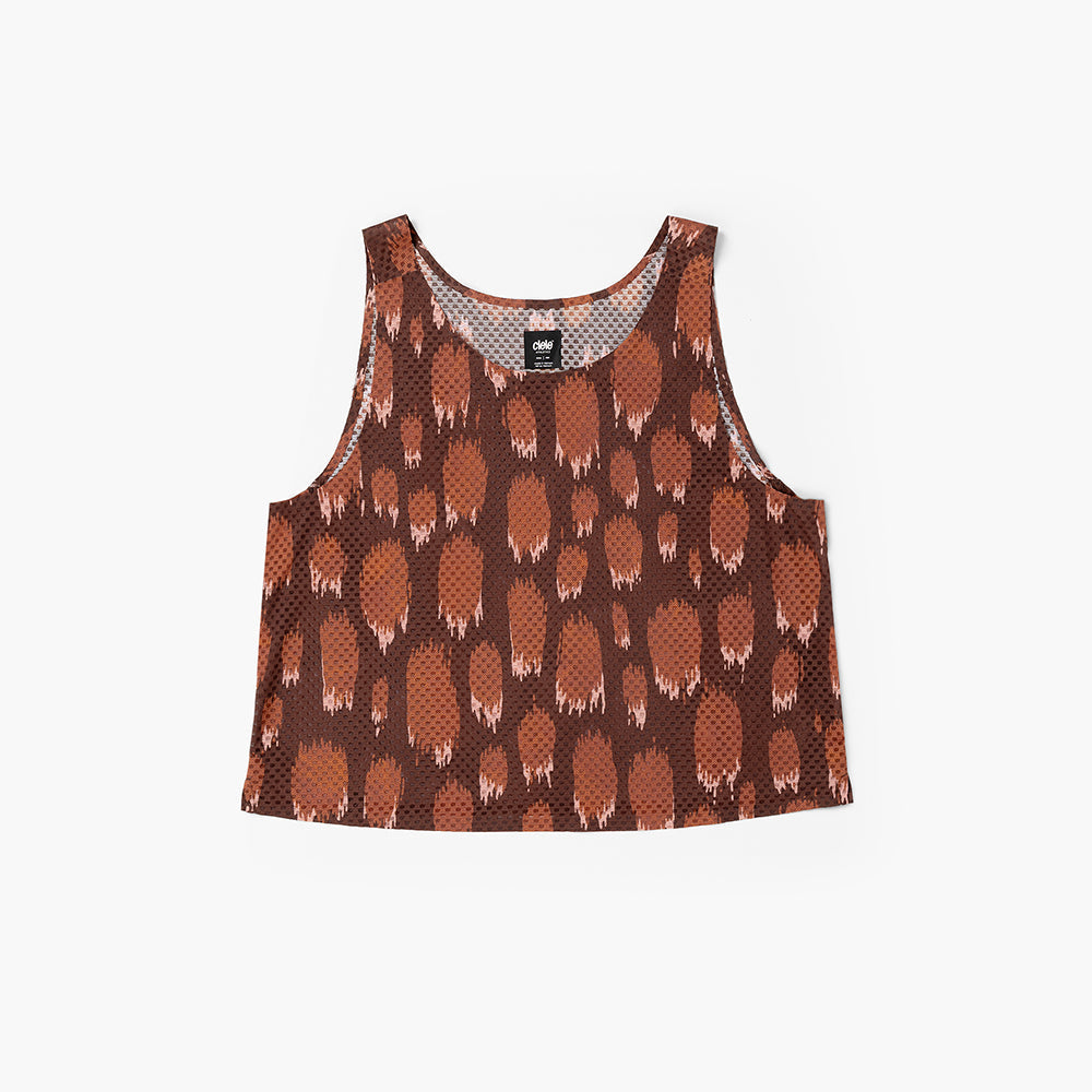 ciele-icnsinglet-damen-lauftop-cheetah-oak-m image 1