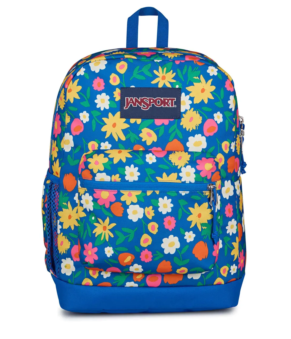 jansport-cross-town-plus-rucksack-flower-market-mit-laptopfach image 1