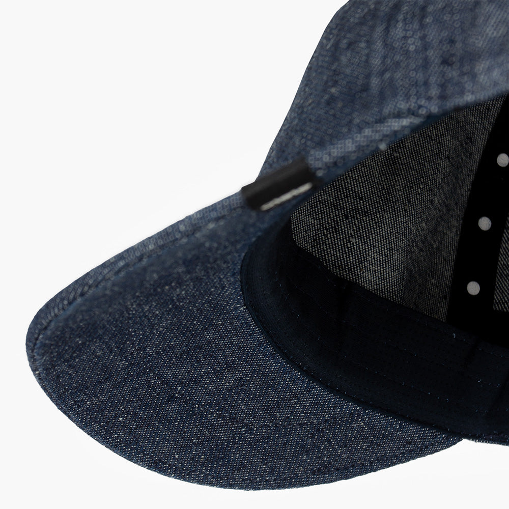 ciele-crwcap-sc-laufcap-short-brim-indigo-denim image 6