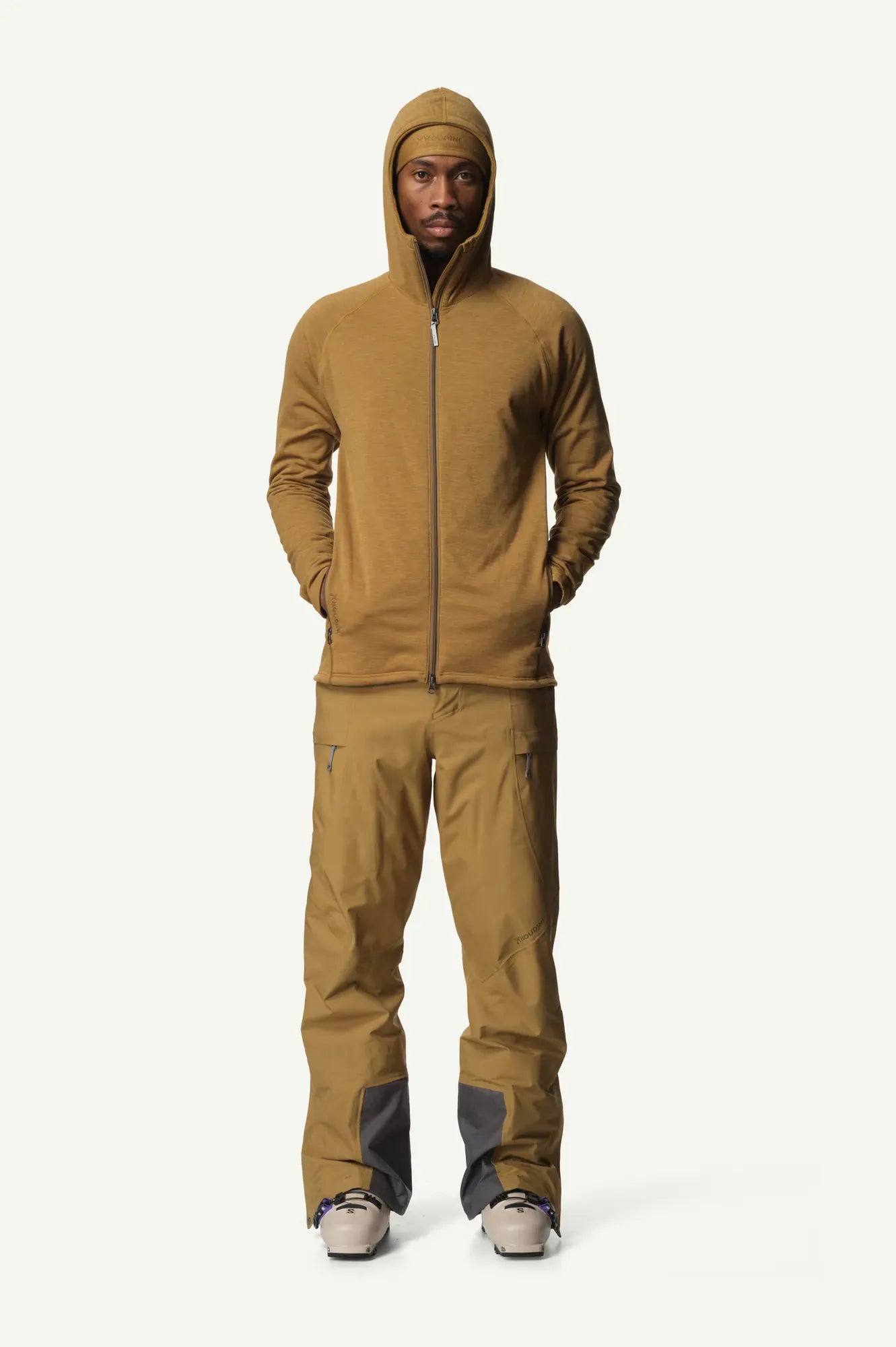 houdini-outright-houdi-herren-fleecejacke-greenish-gold-leicht image 2