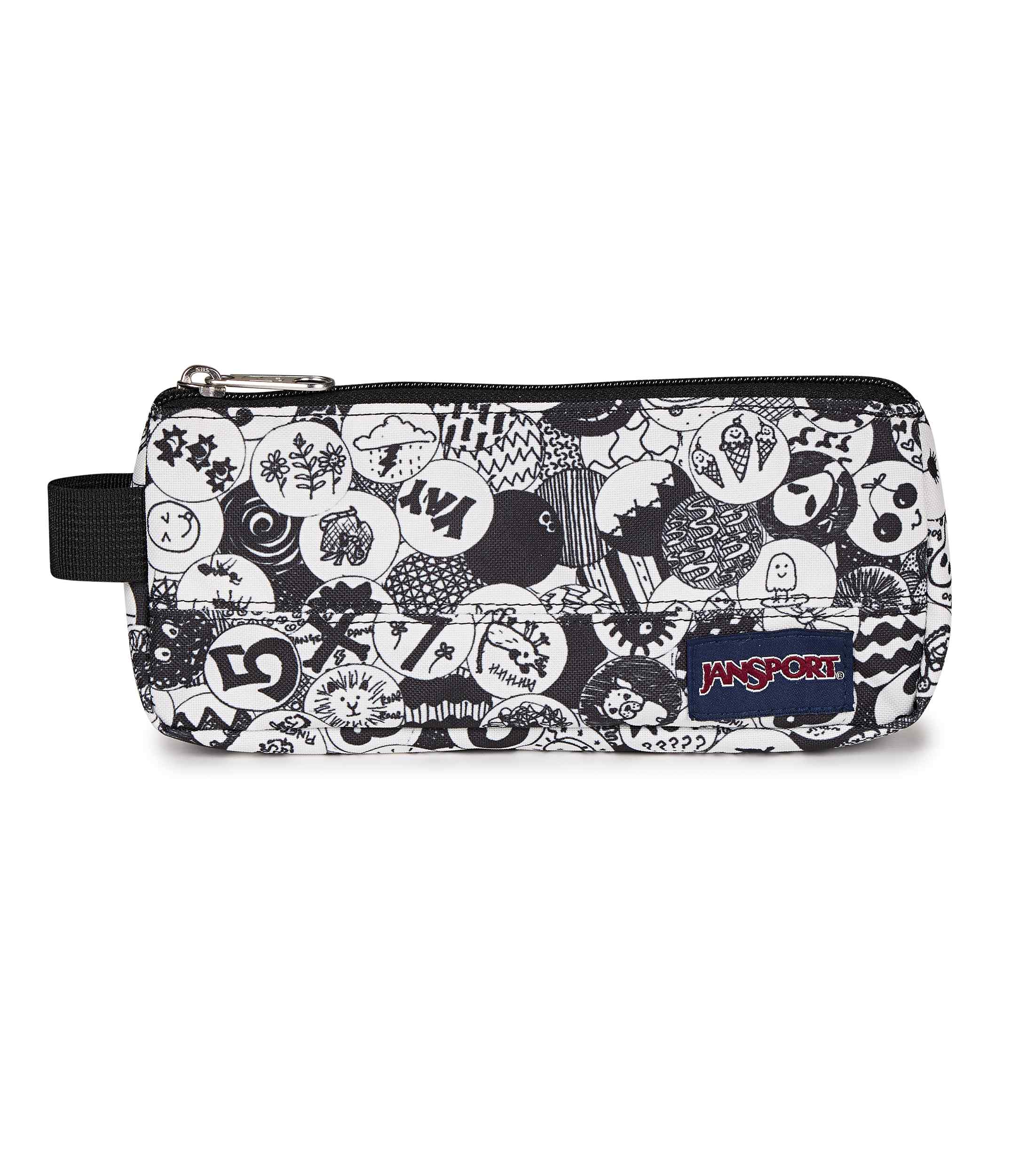jansport-basic-accessory-pouch-m-ppchen-doodle-dots-stifte image 1