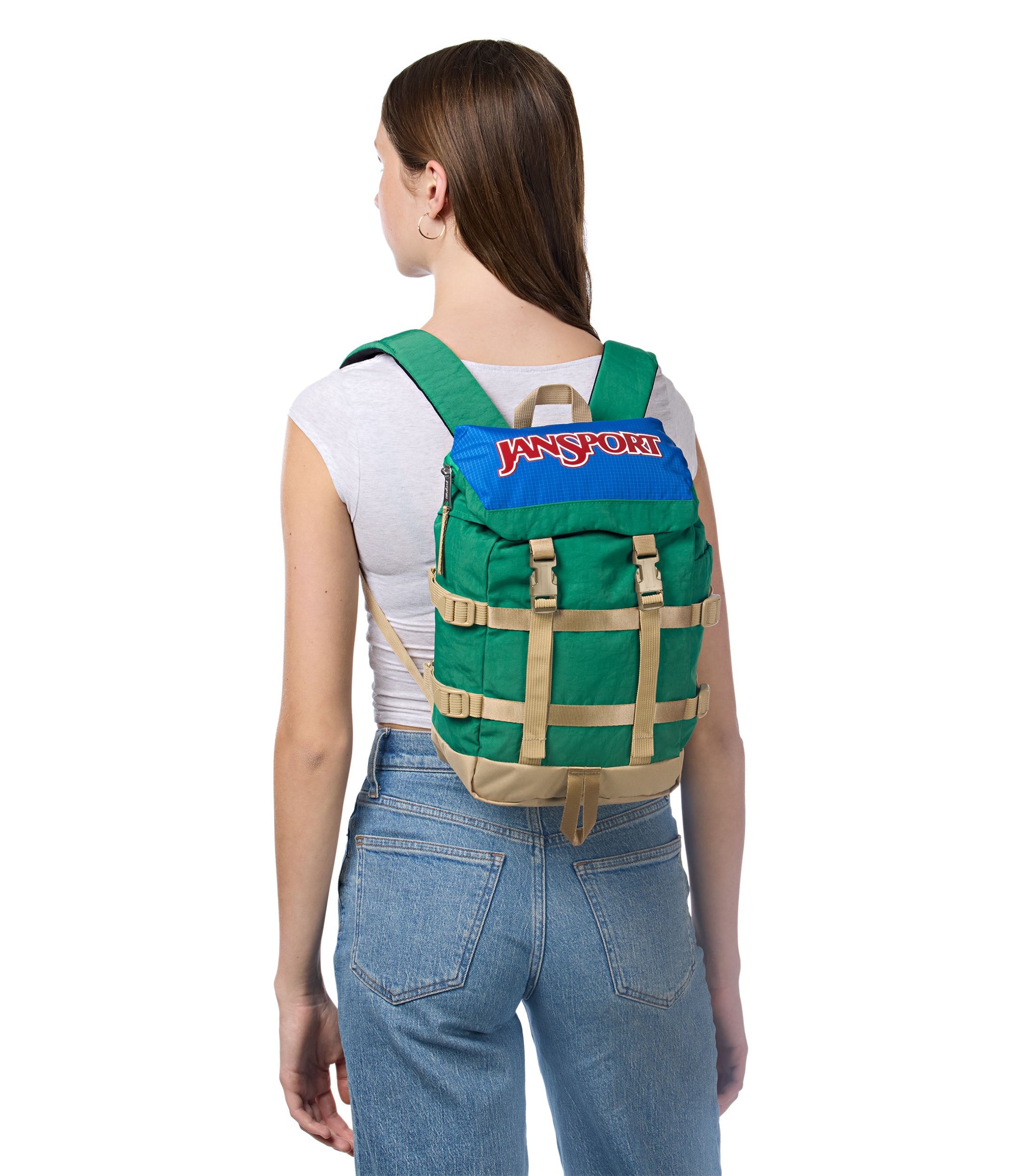 jansport-mini-skip-pack-mini-rucksack-jelly-kelly-mit-flaschenfach image 6