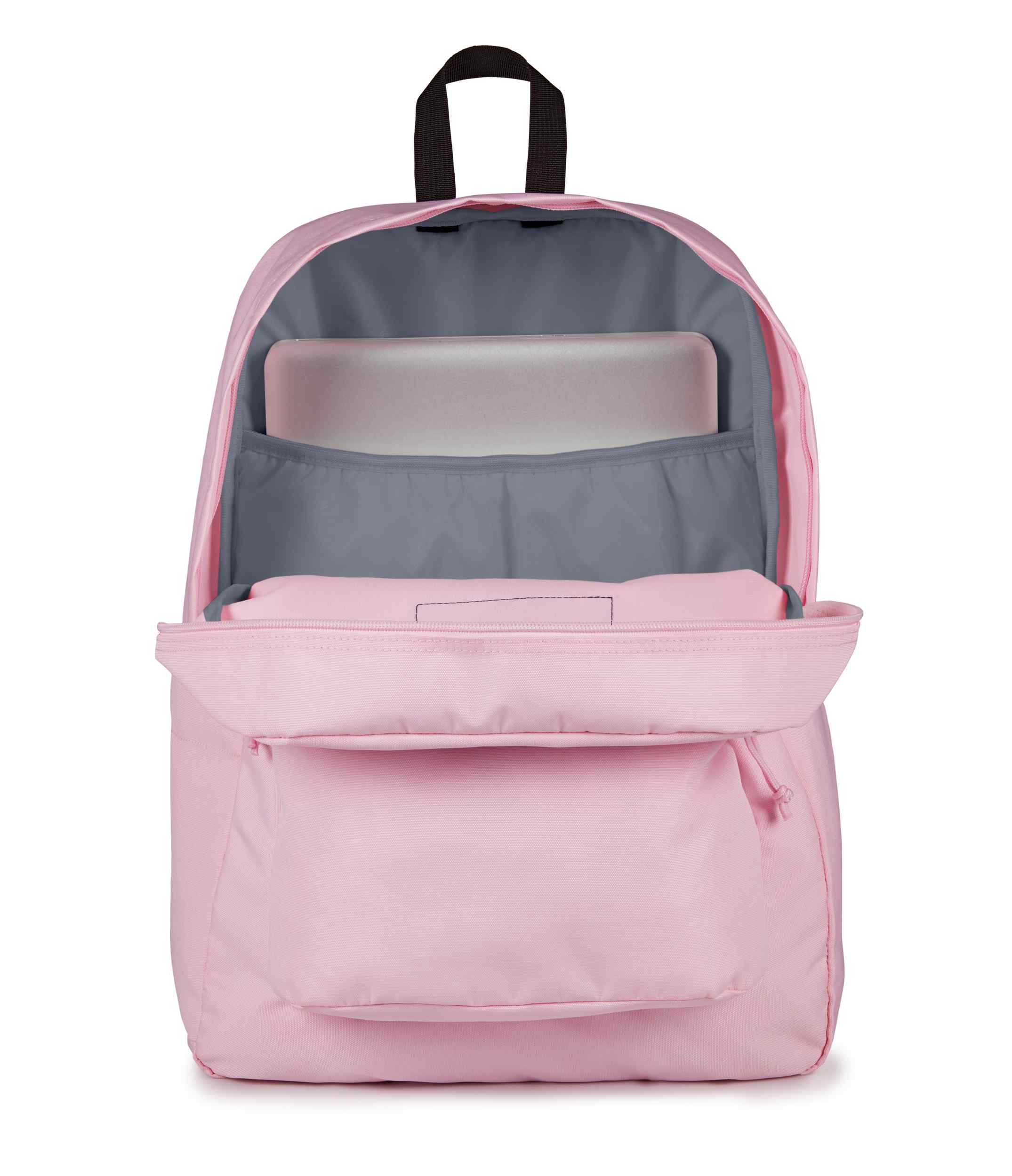 jansport-superbreak-plus-rucksack-pink-ice-laptopfach-leicht image 6