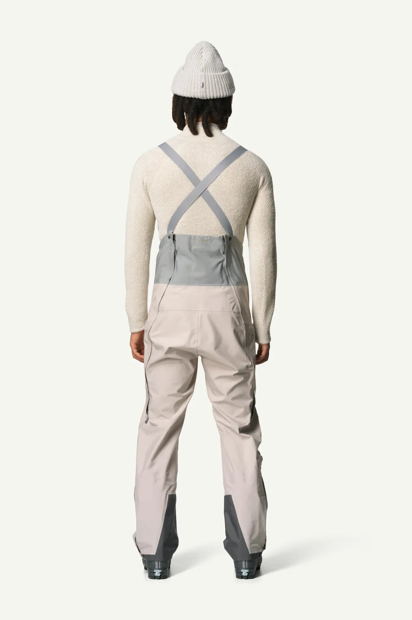 houdini-rollercoaster-bib-pants-herren-sandstorm-shell image 3