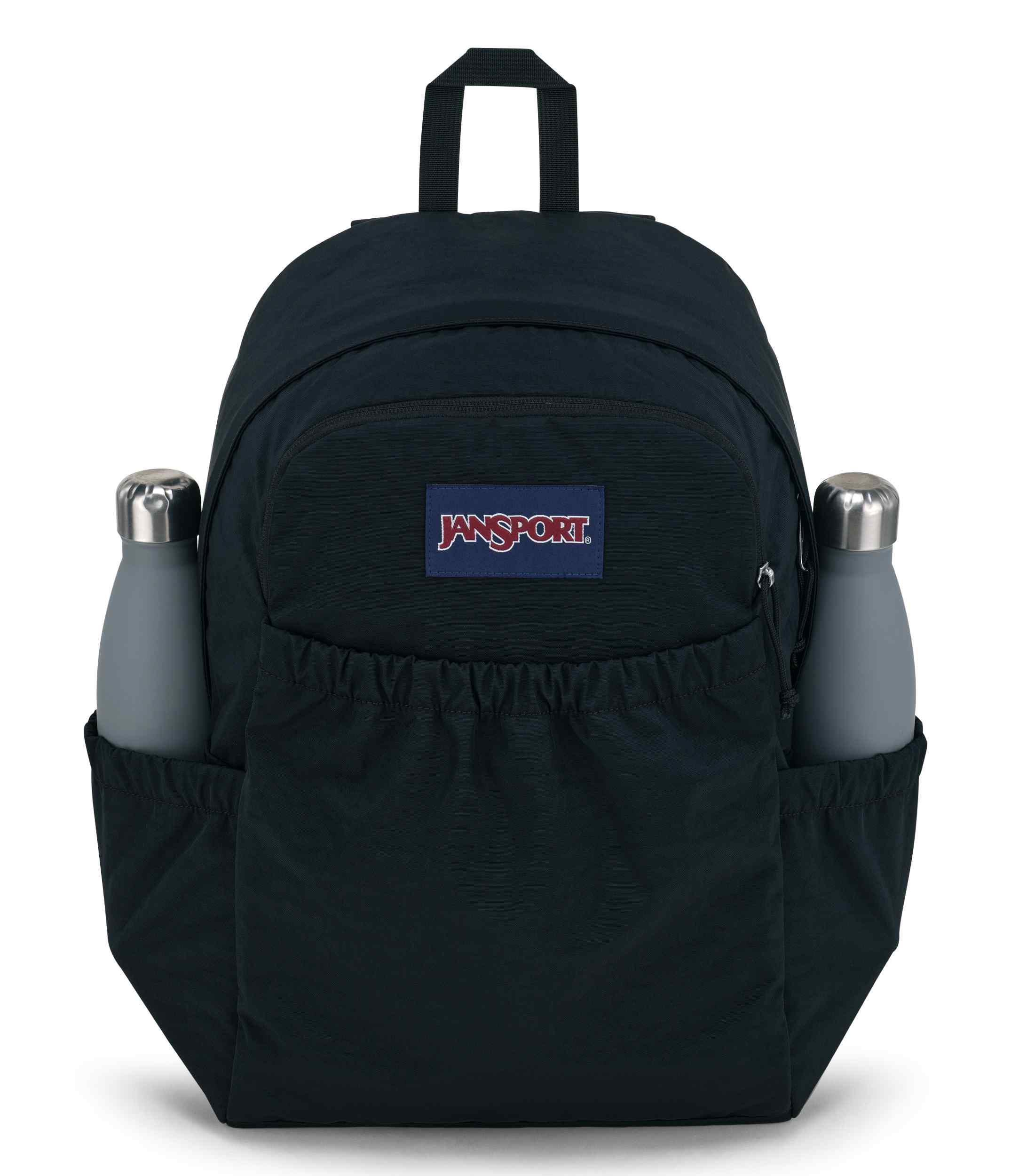 jansport-slouch-pack-rucksack-schwarz-laptop image 5
