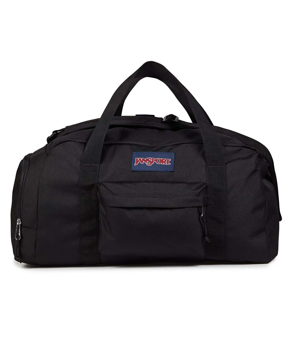 jansport-weekender-medium-duffle-reisetasche-black-trolley image 1