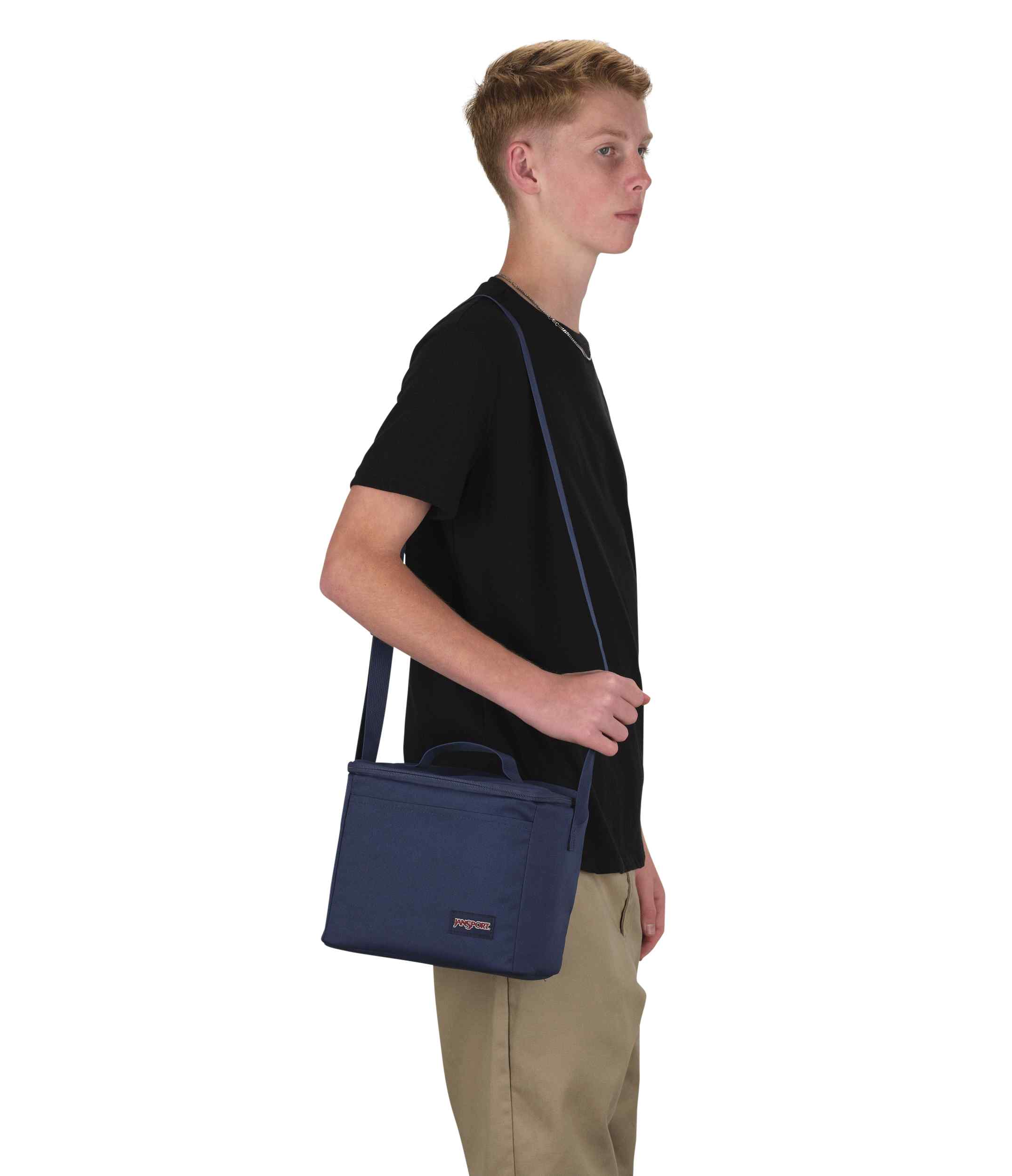 jansport-super-snack-lunch-bag-marineblau-isoliert image 7