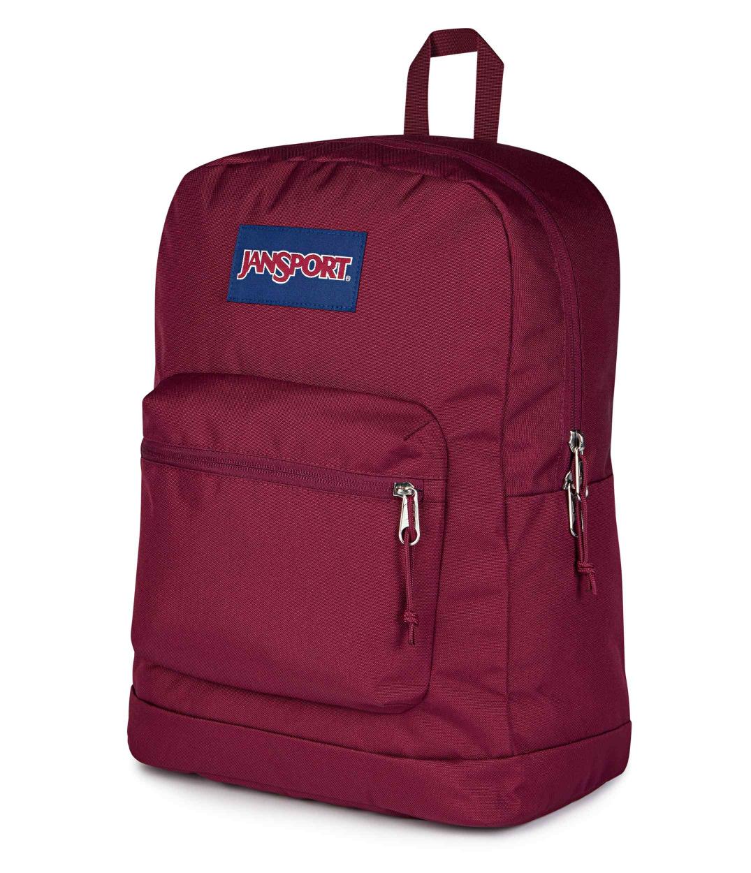 jansport-cross-town-plus-rucksack-cherry-lacquer-laptopfach image 2