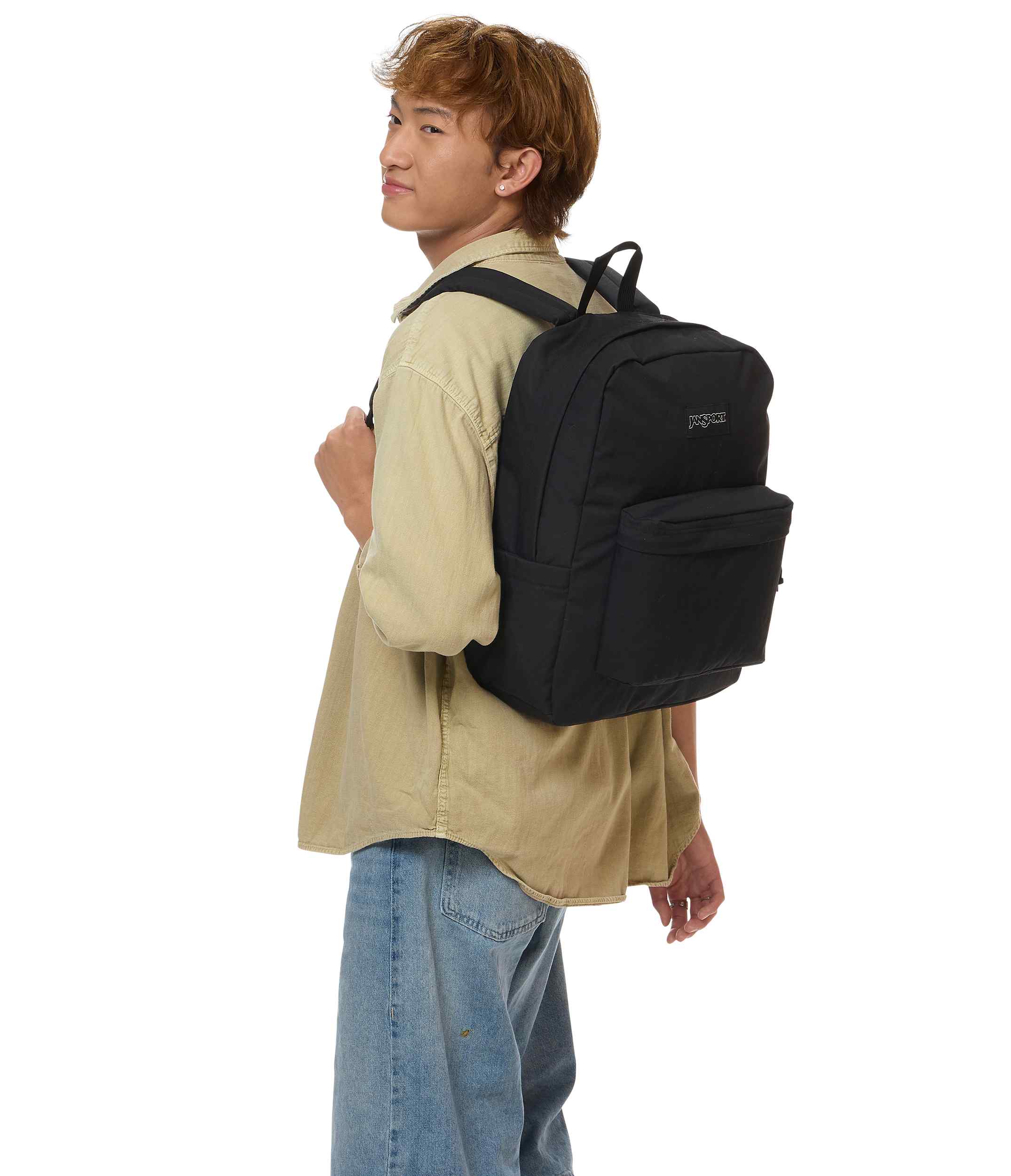 jansport-superbreak-plus-fx-rucksack-schwarz-mit-laptopfach image 8