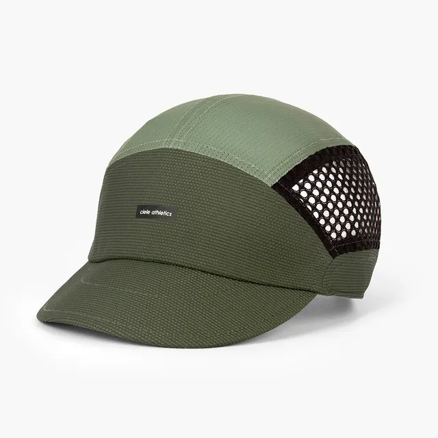 ciele-fstcap-sc-short-brim-eq-iconic-bar-cap-olive image 1