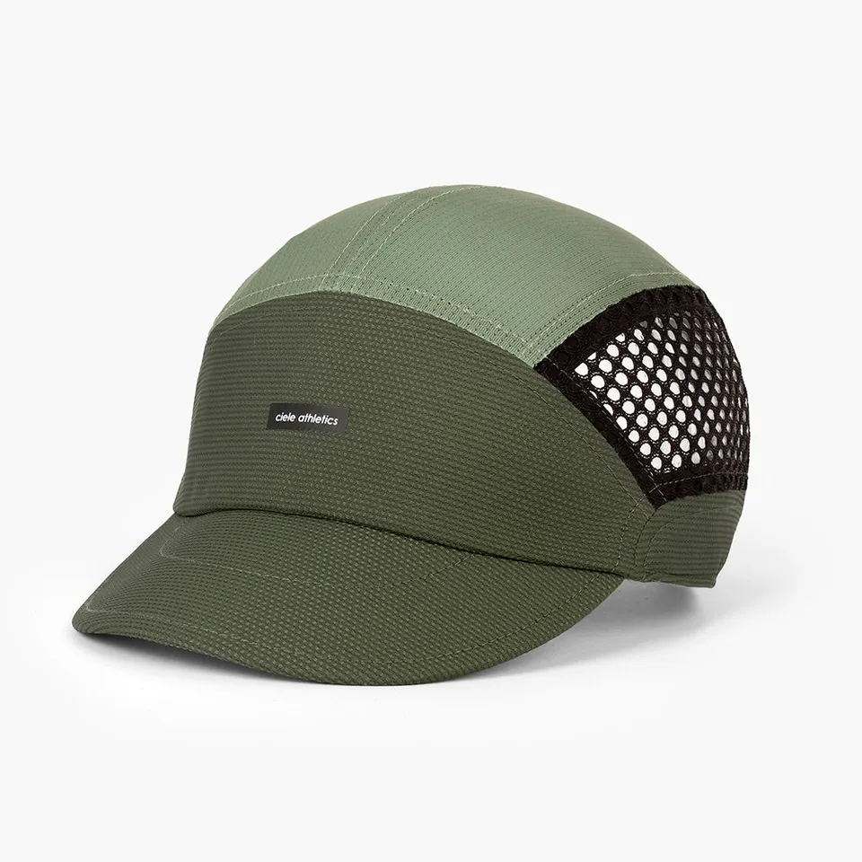 ciele-fstcap-sc-short-brim-eq-iconic-bar-cap-olive image 1