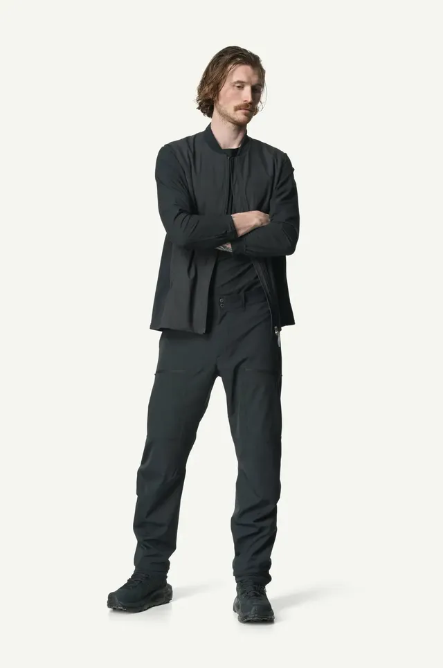 houdini-more-pants-herren-softshellhose-true-black-winddicht image 1