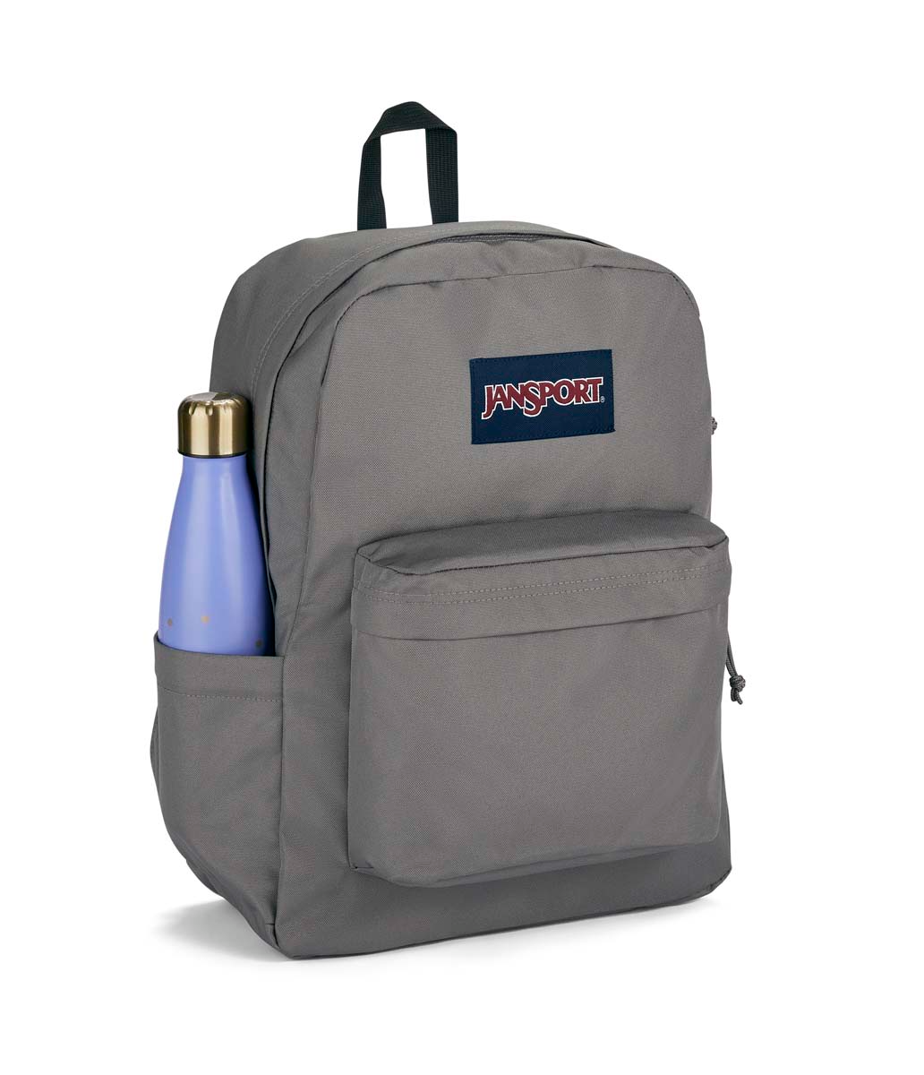 jansport-superbreak-plus-rucksack-graphite-grey-laptopfach image 2