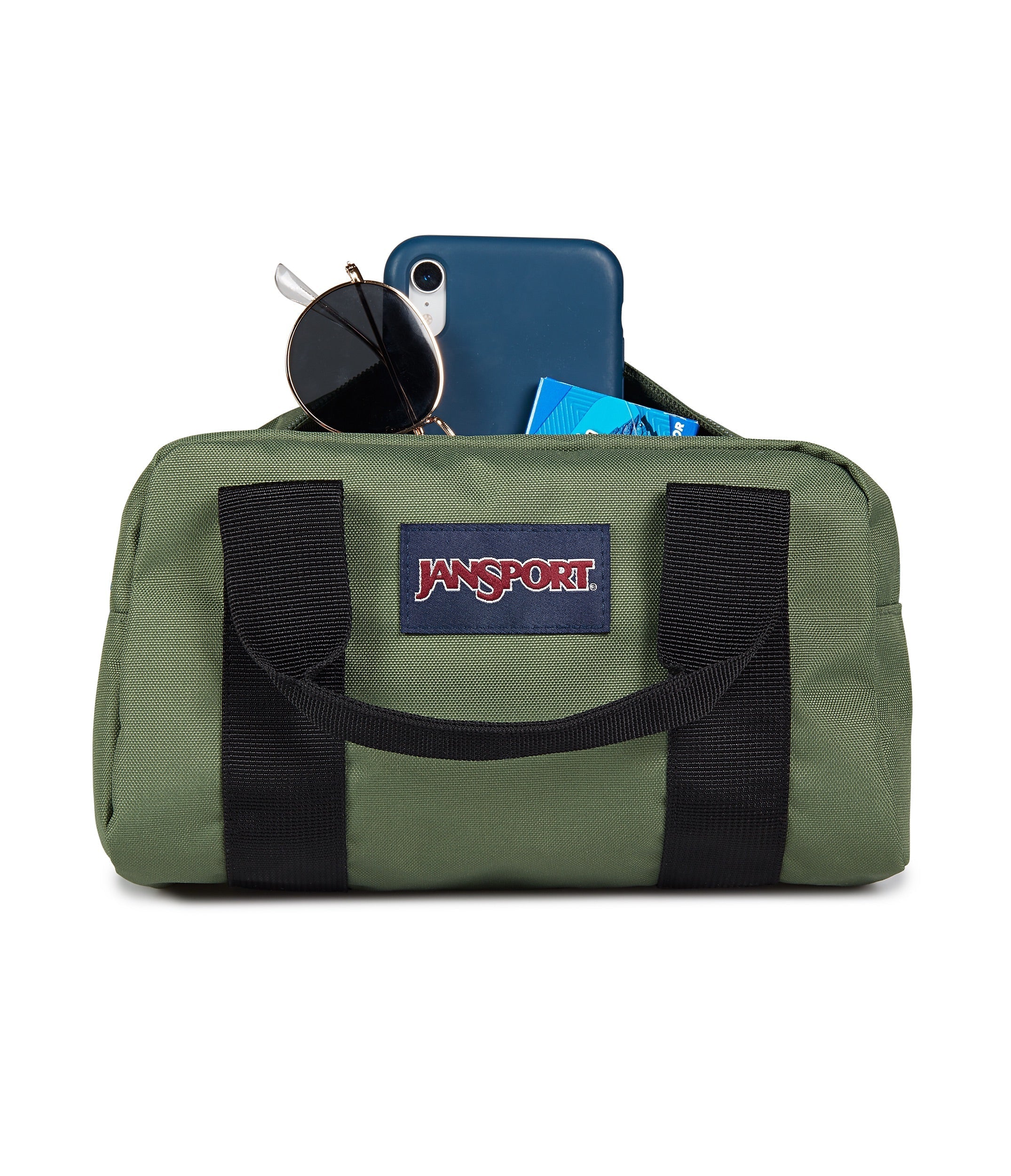 jansport-weekender-mini-duffle-cargo-green-kleine-reisetasche image 4