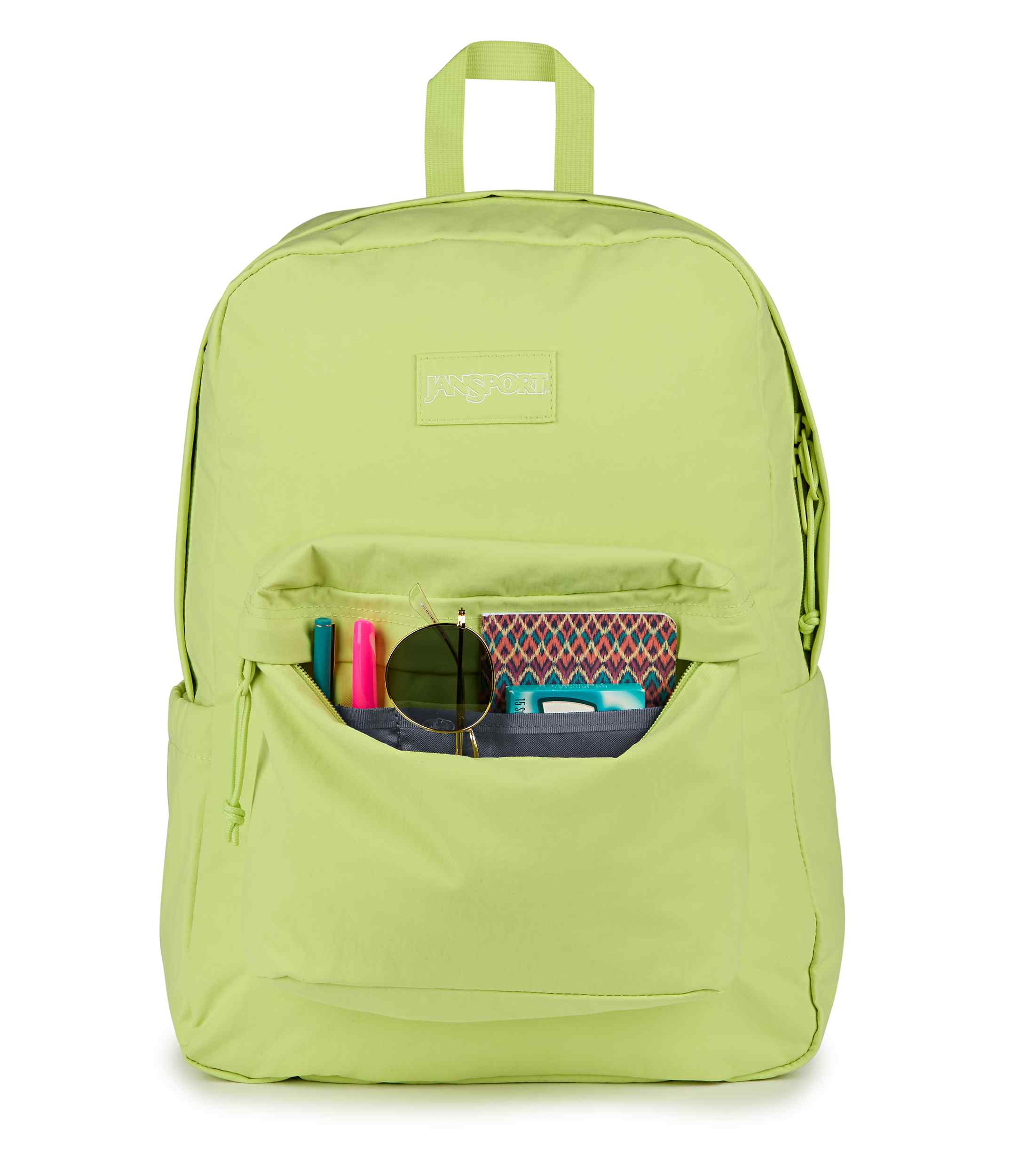 jansport-superbreak-plus-fx-rucksack-lime-citron-laptopfach image 7