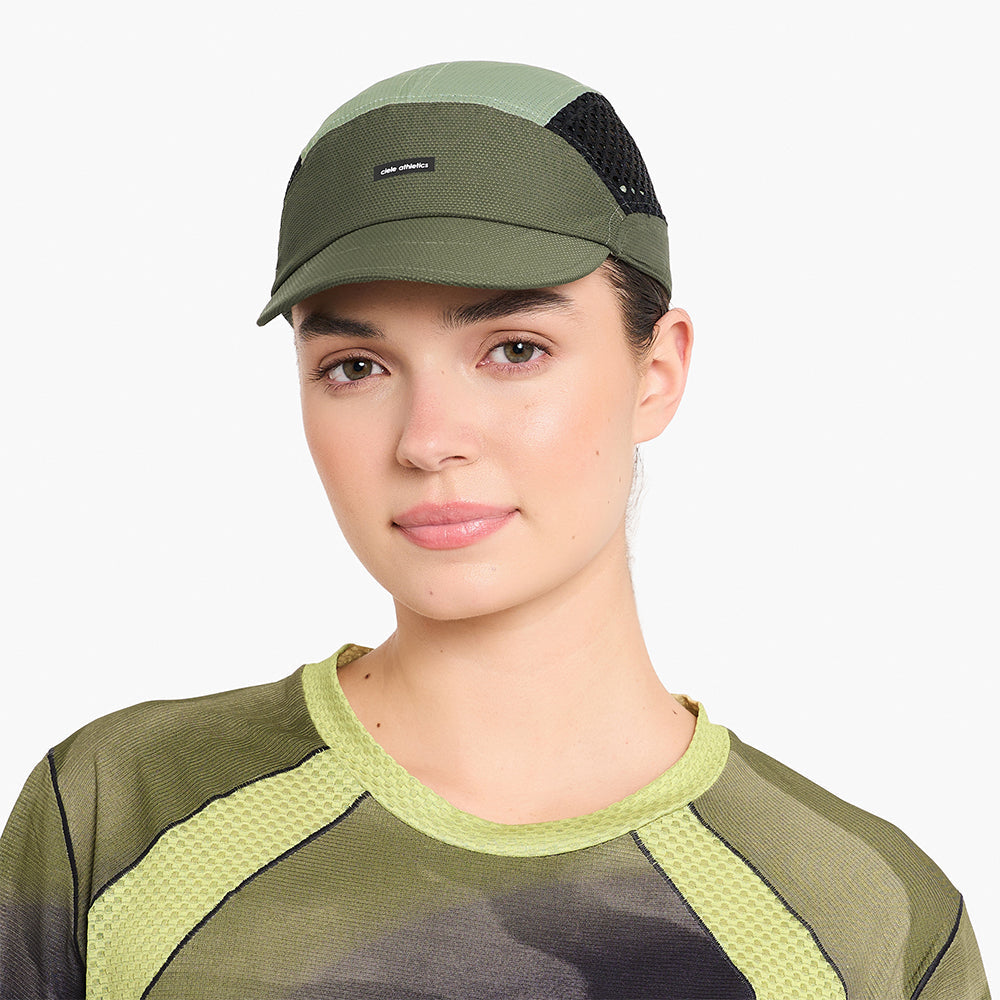 ciele-fstcap-sc-short-brim-eq-iconic-bar-cap-olive image 2